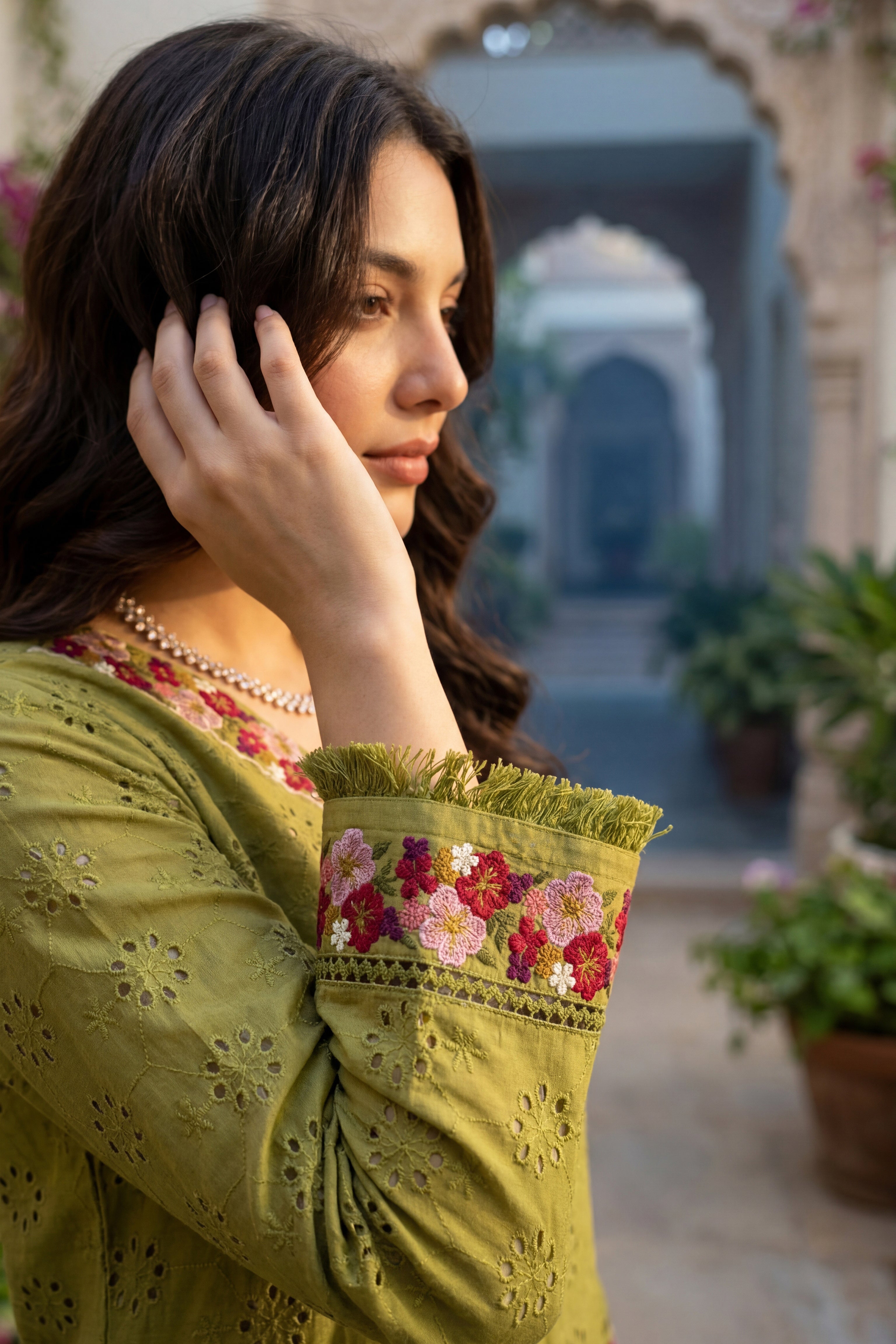 Mehendi Grace Suit Set