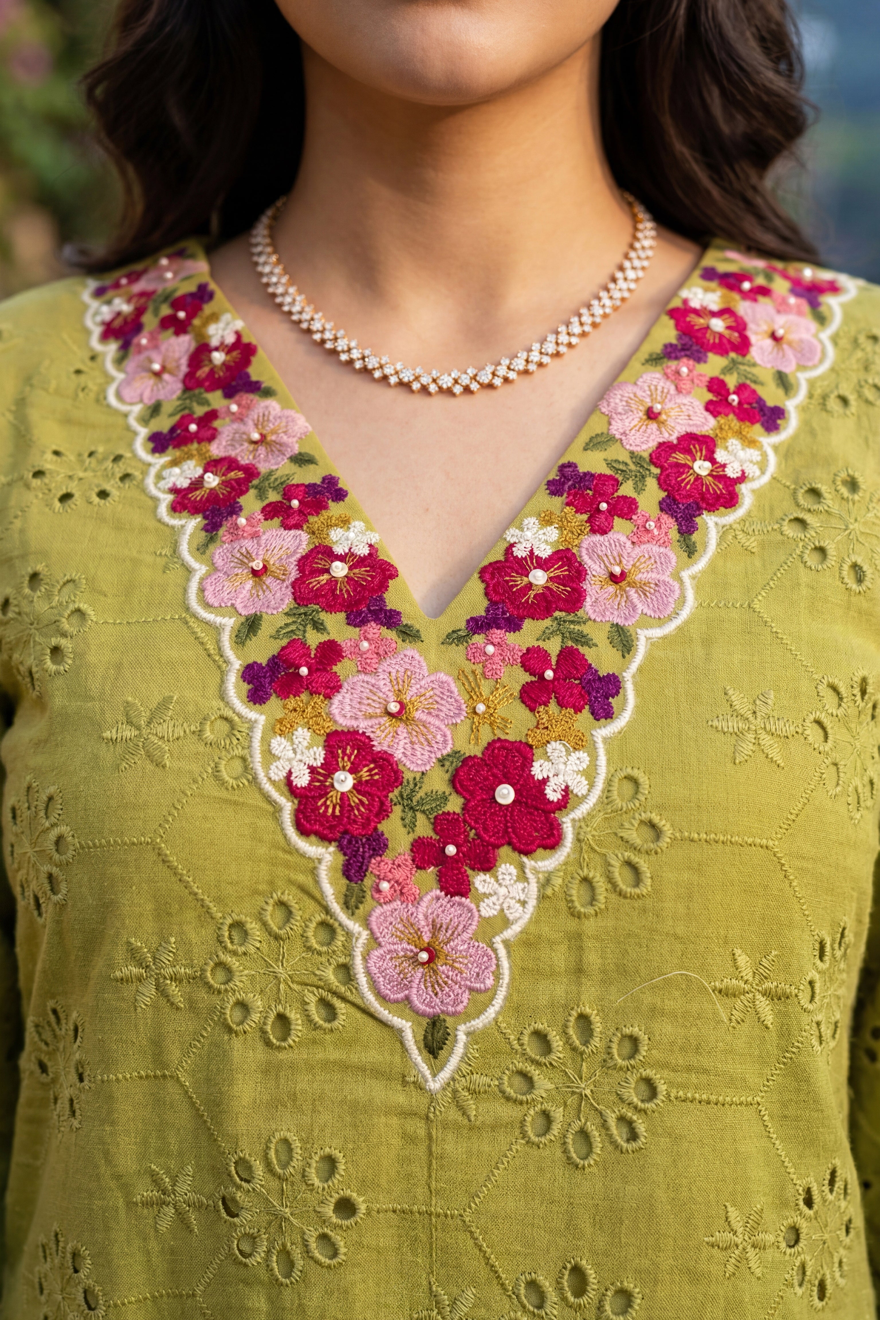 Mehendi Grace Suit Set