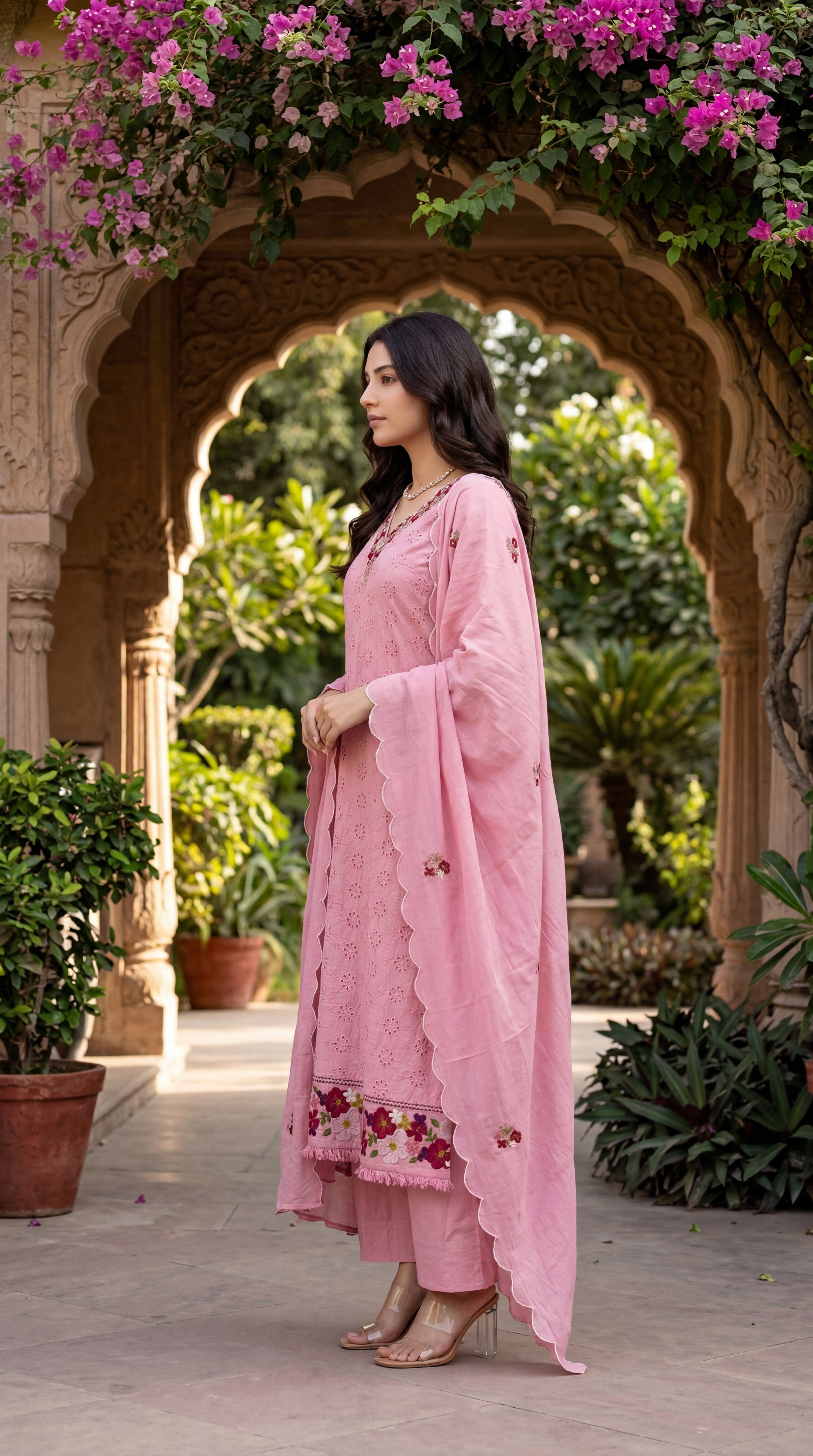 Blush Petal Grace Suit Set