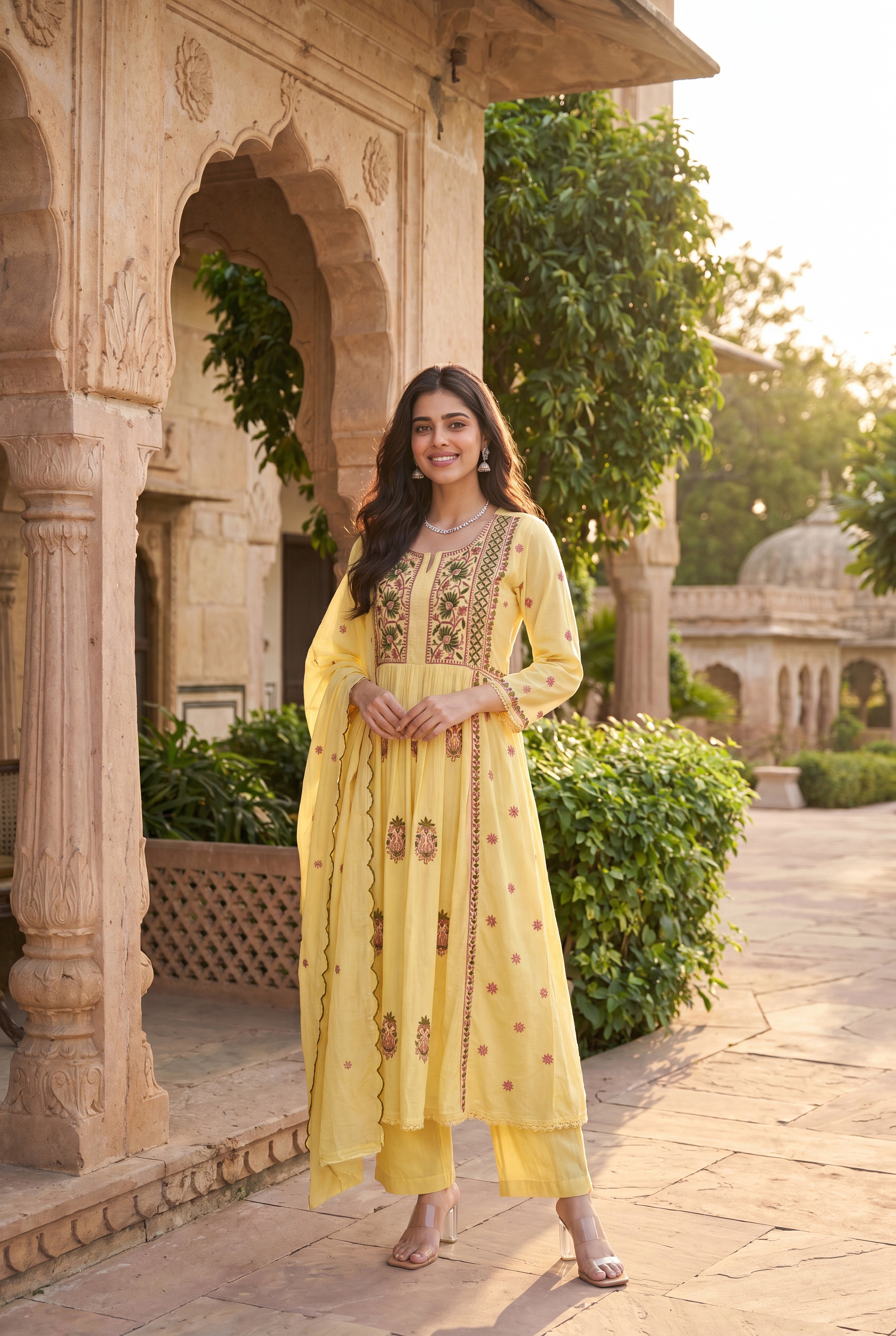 Lemon Petal Suit Set