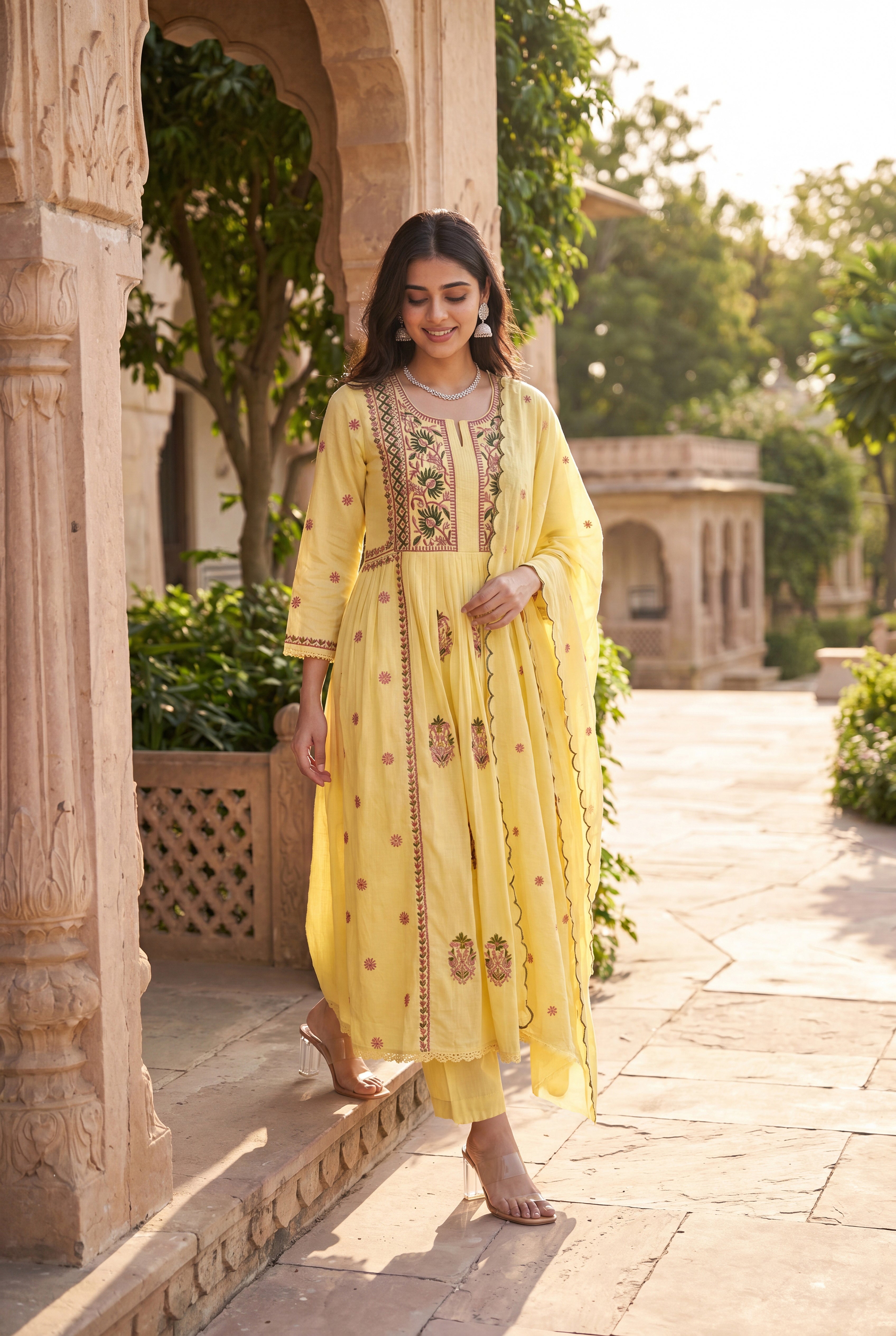 Lemon Petal Suit Set