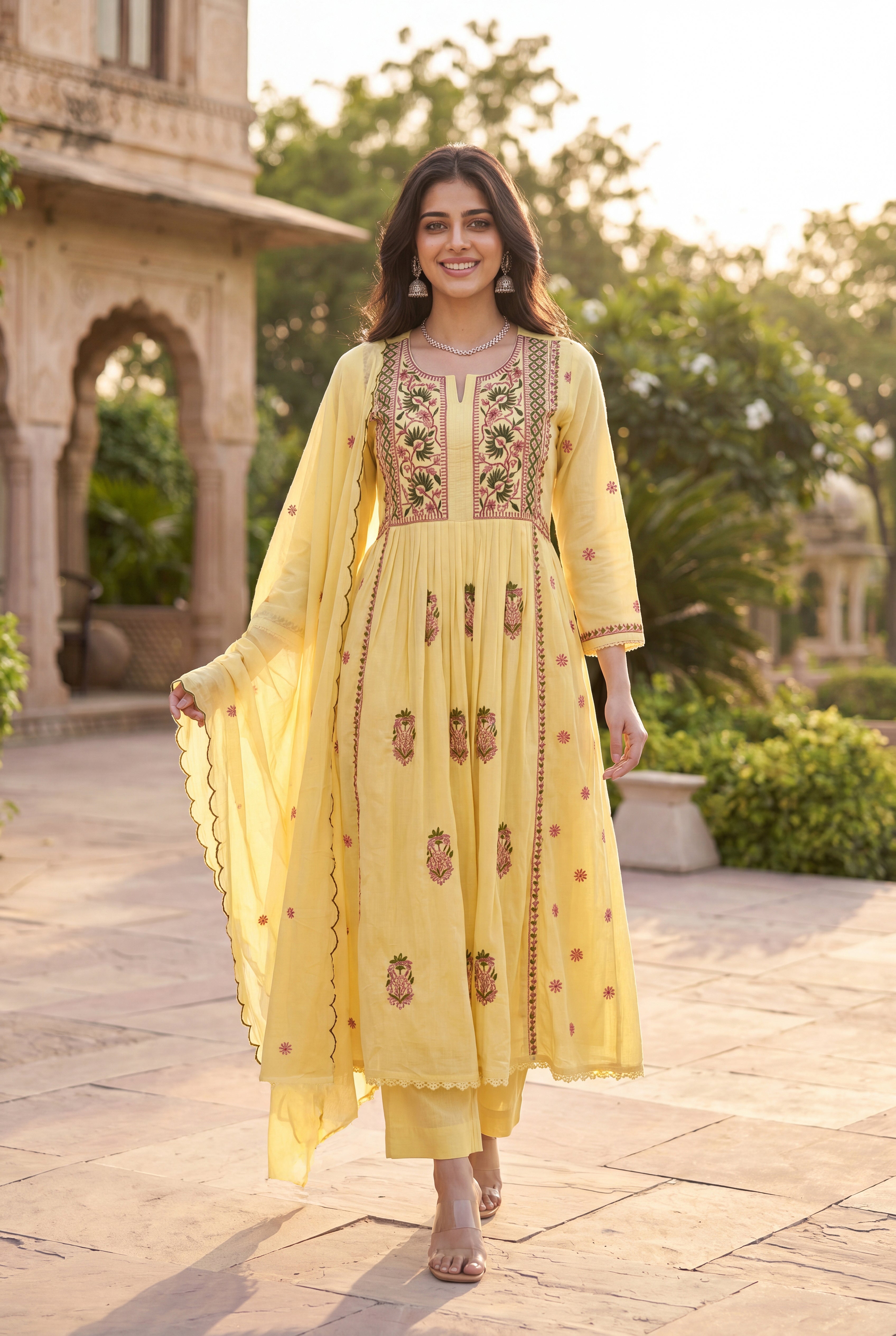 Lemon Petal Suit Set