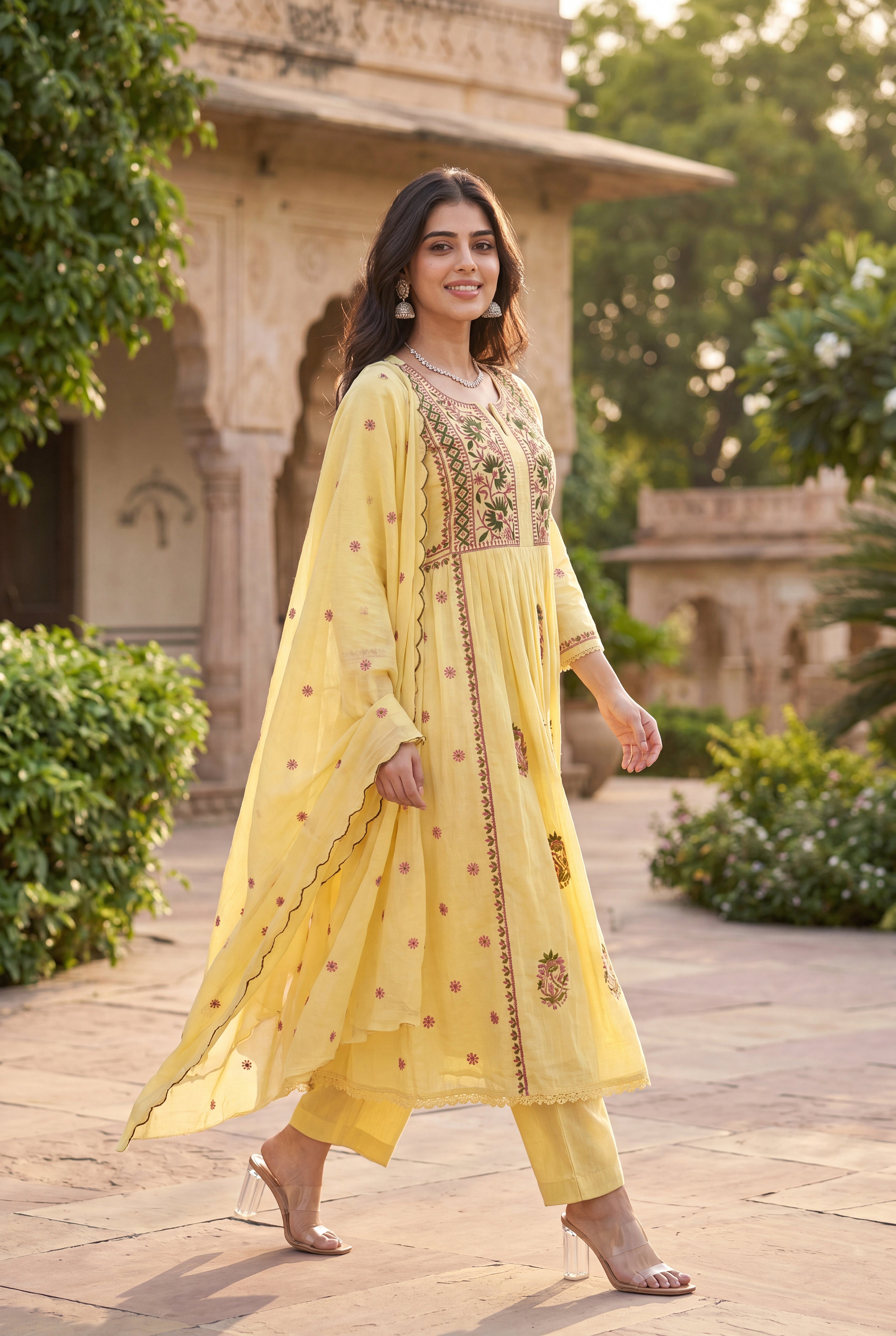 Lemon Petal Suit Set