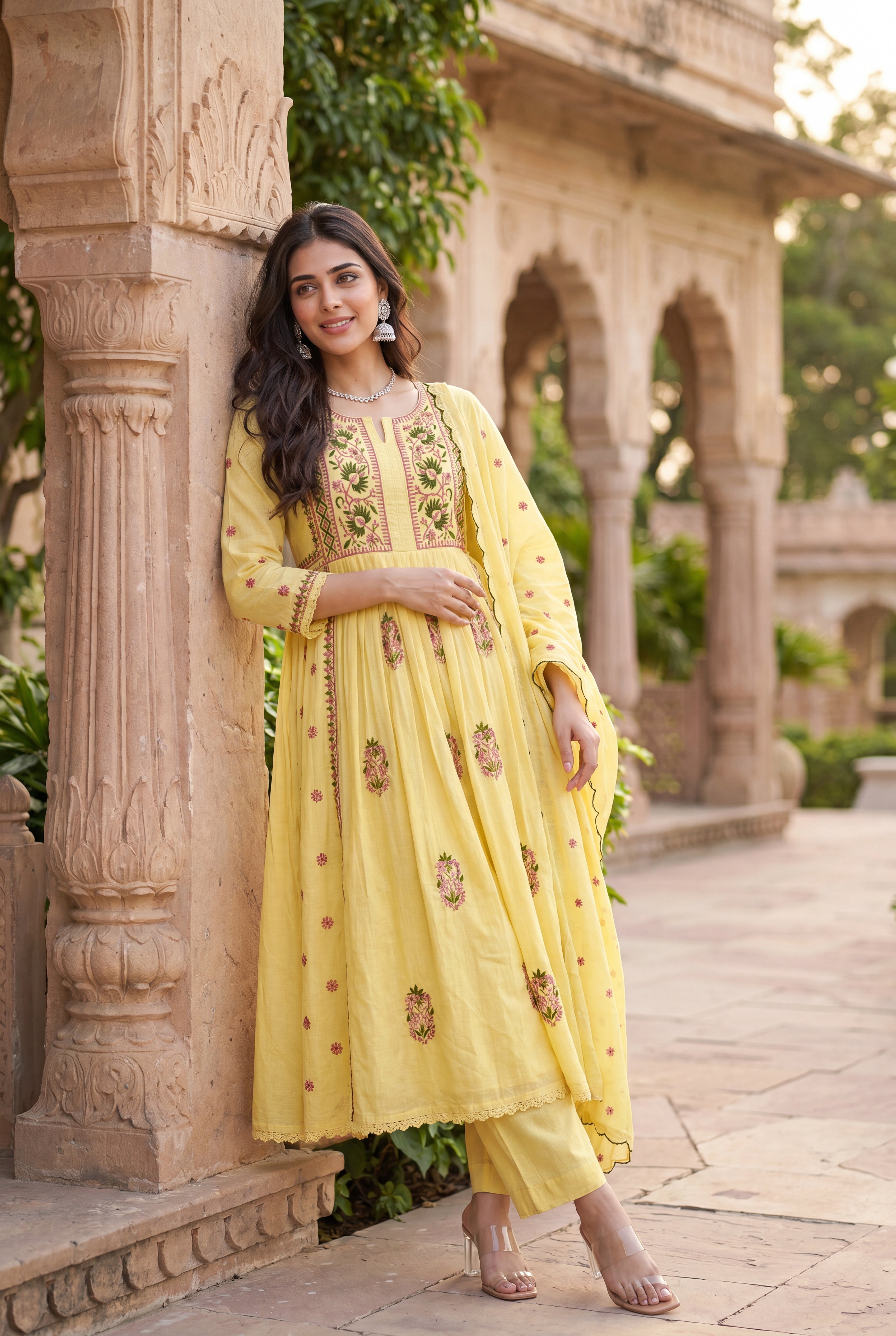 Lemon Petal Suit Set