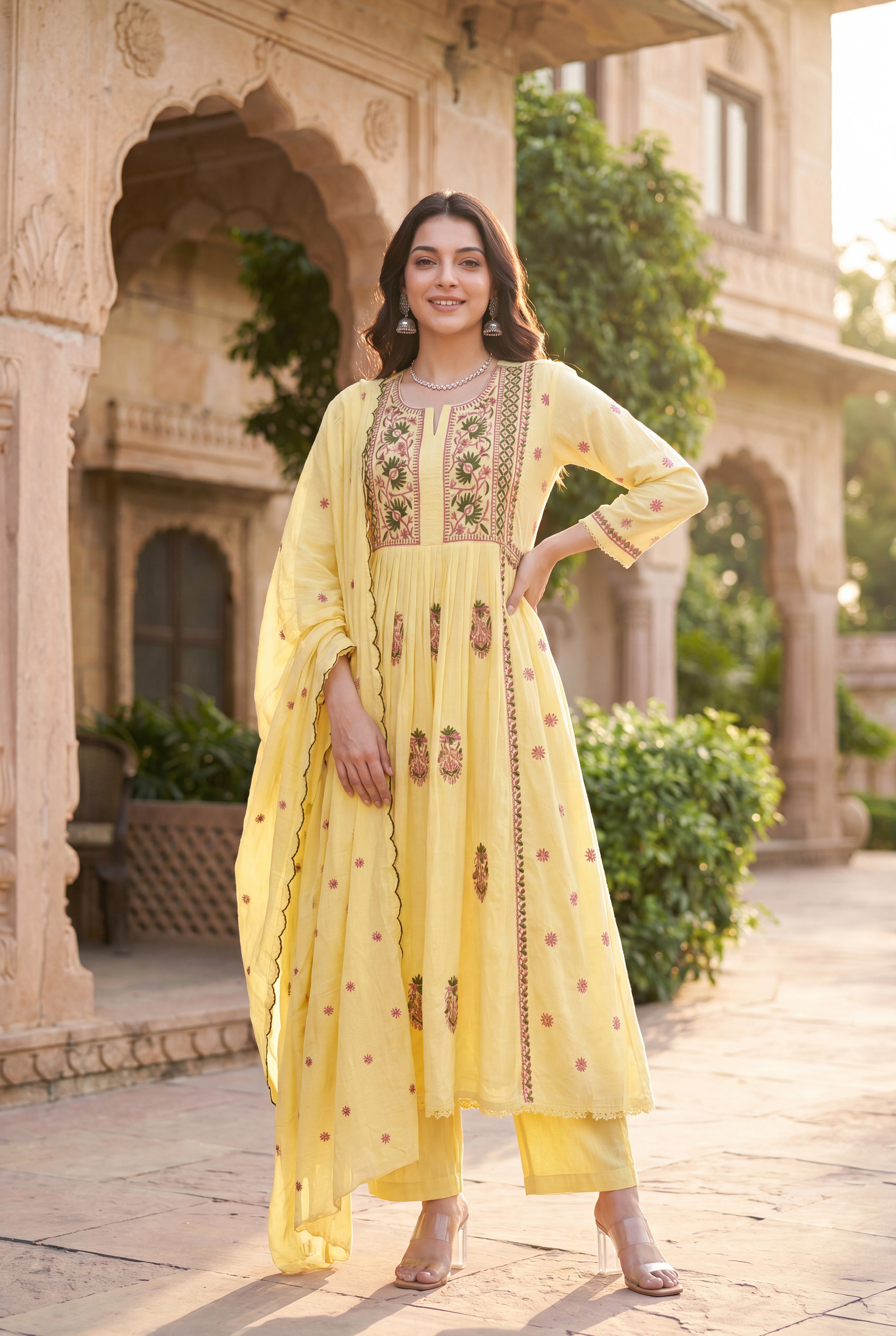 Lemon Petal Suit Set