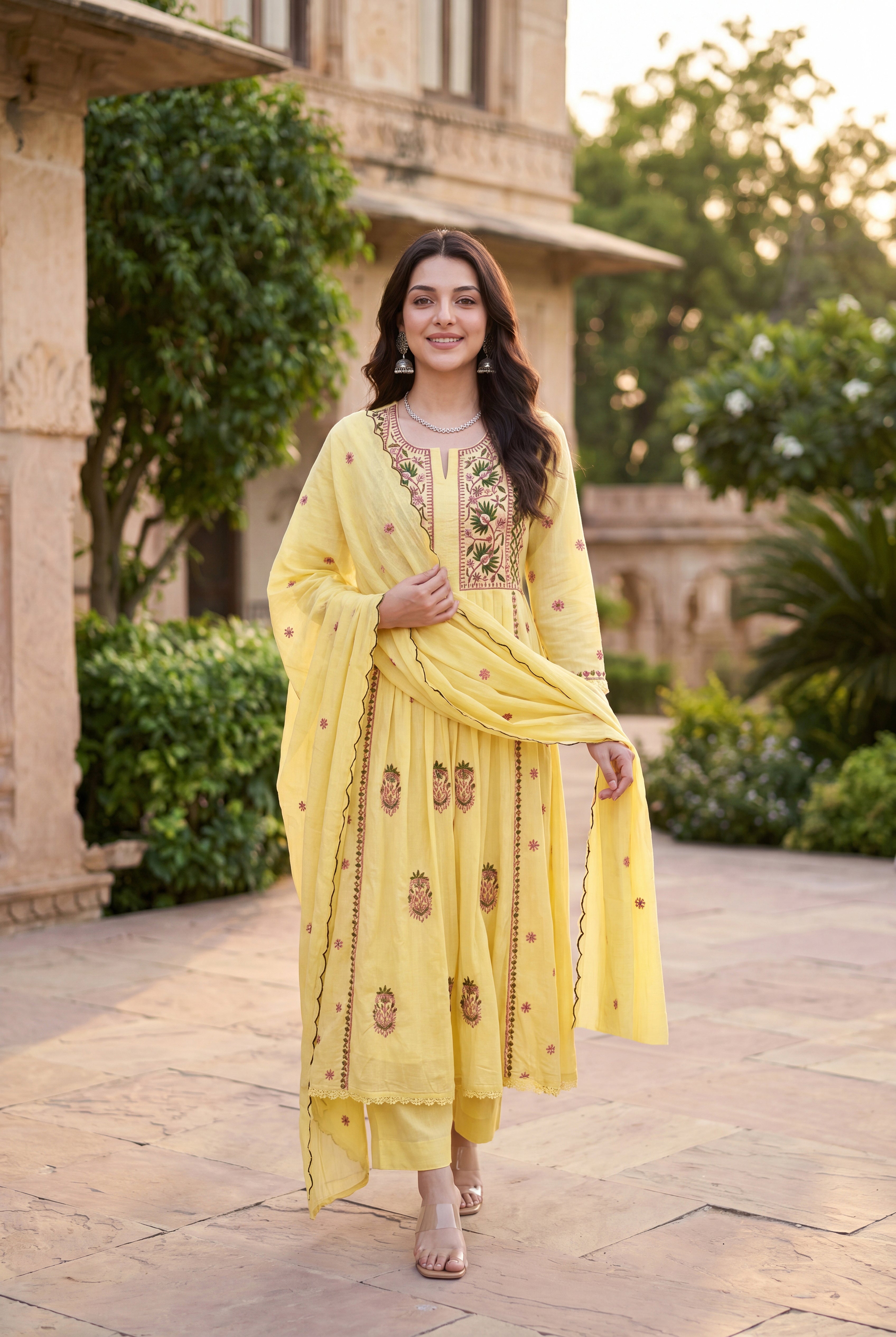Lemon Petal Suit Set