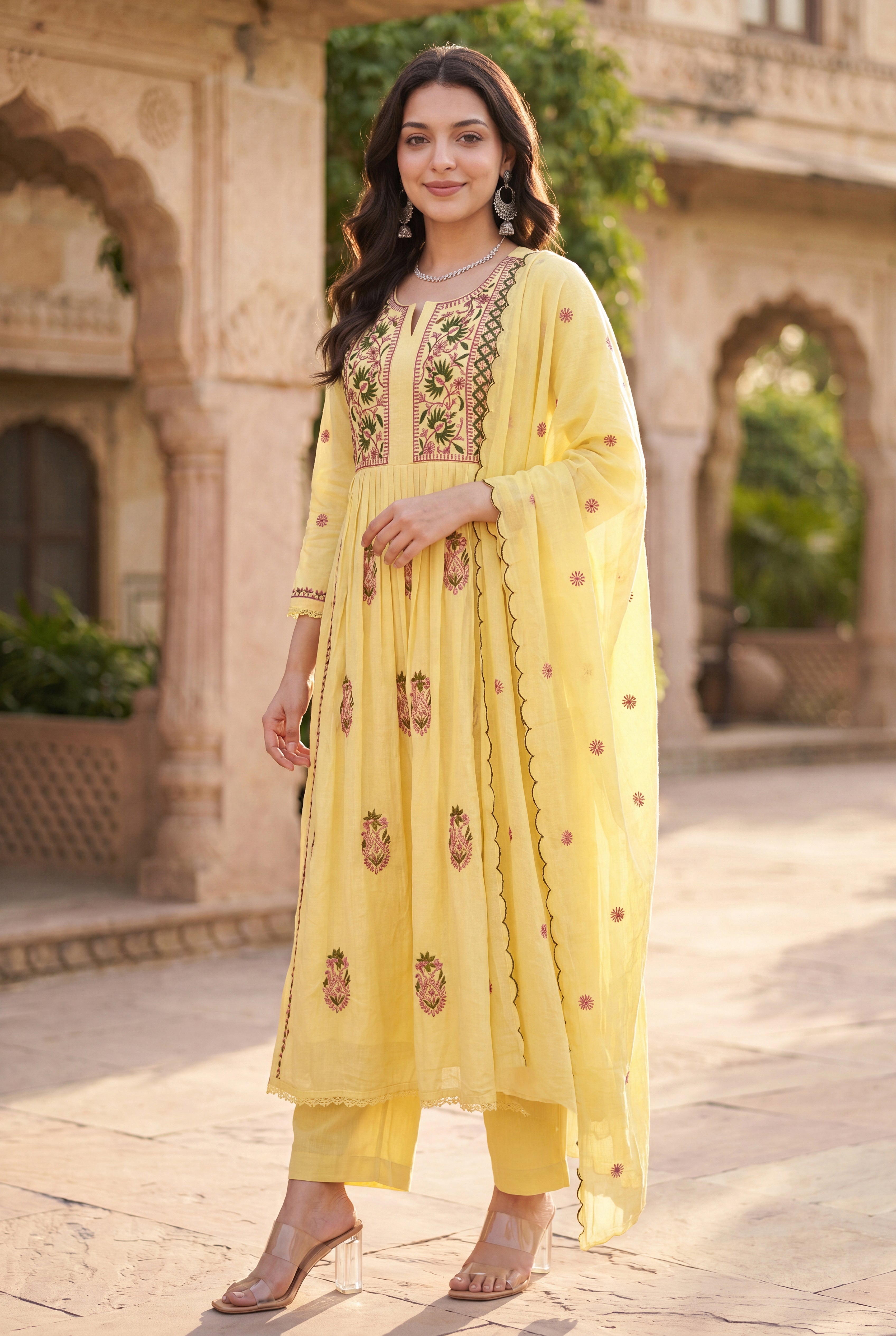 Lemon Petal Suit Set