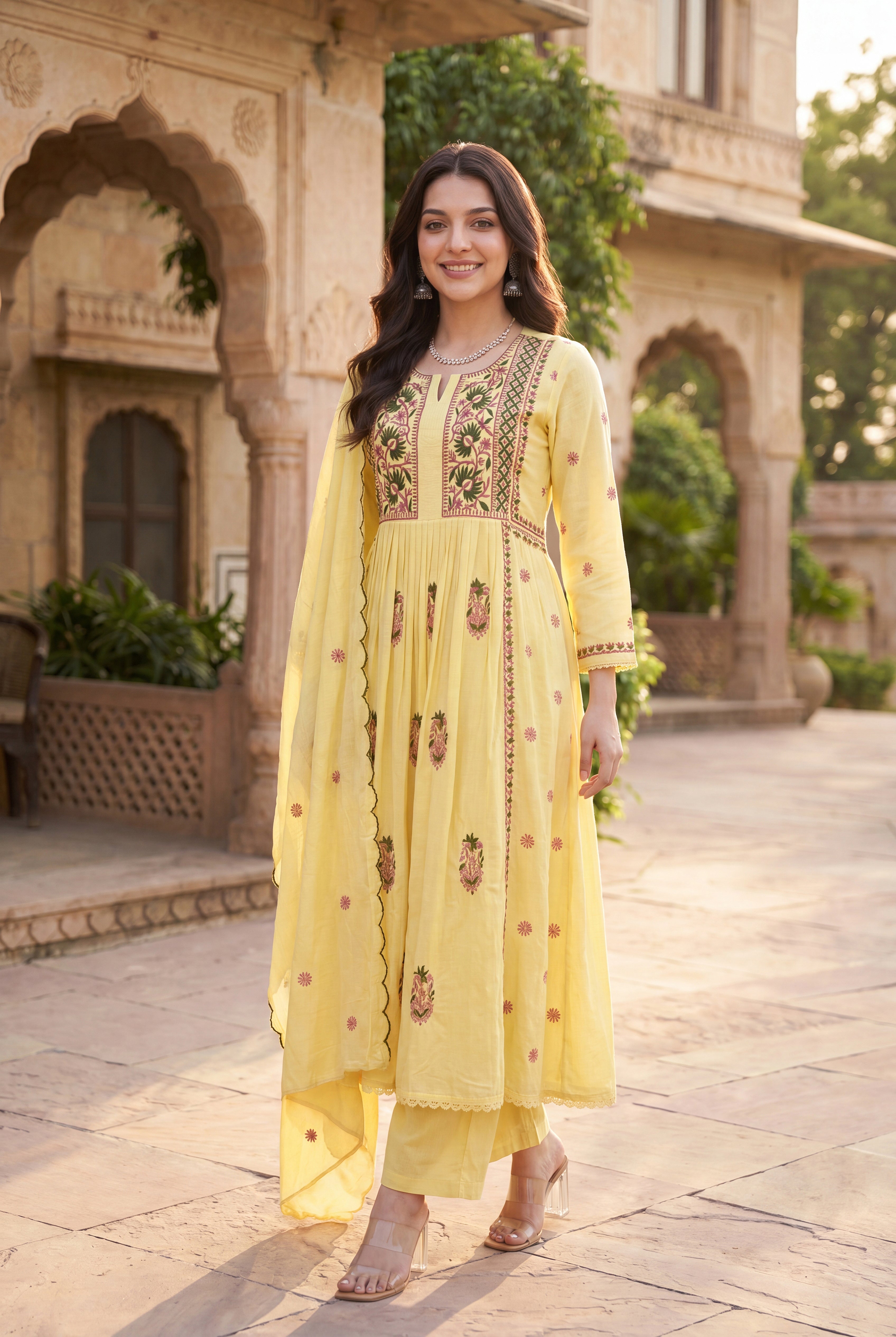 Lemon Petal Suit Set