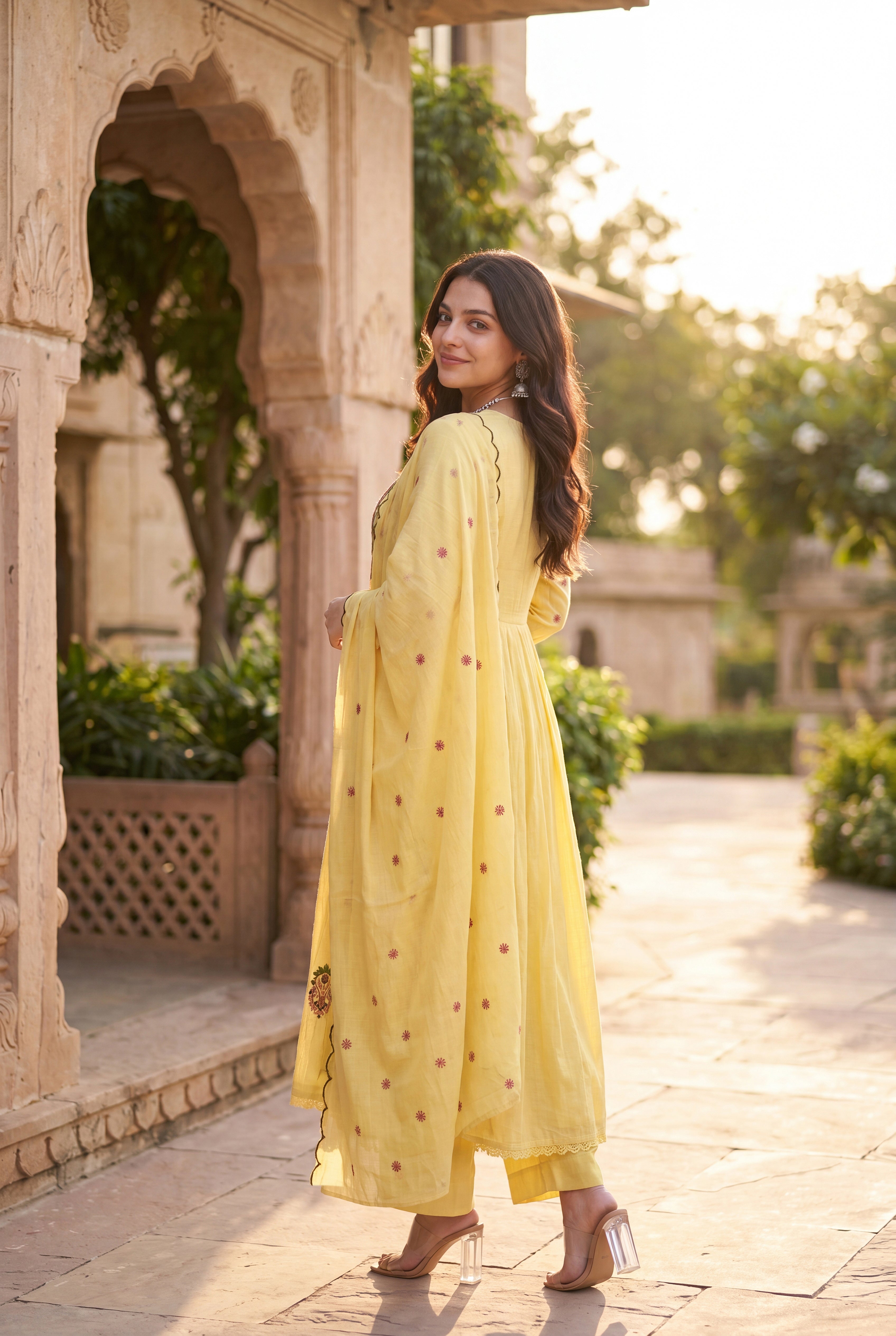 Lemon Petal Suit Set