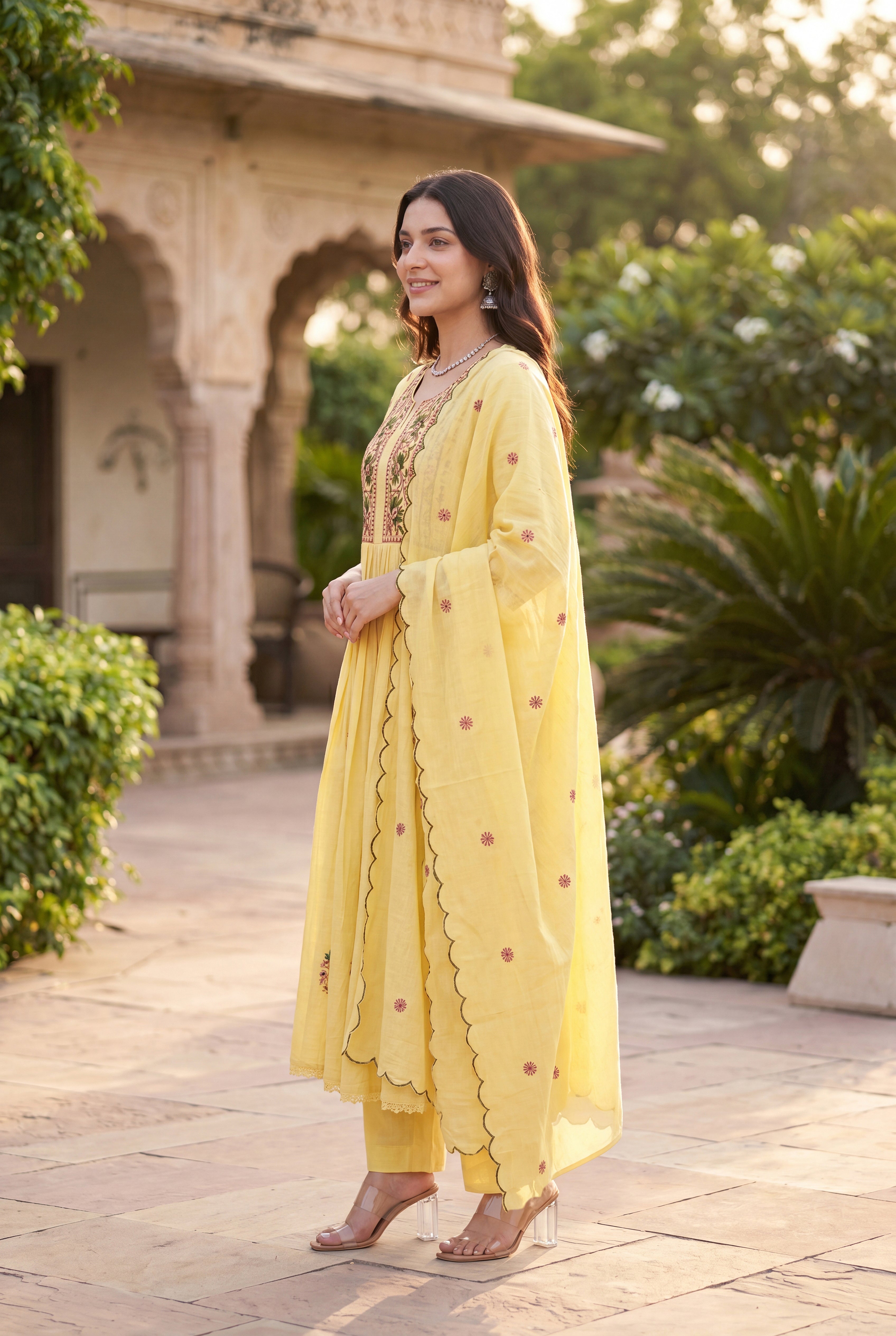 Lemon Petal Suit Set