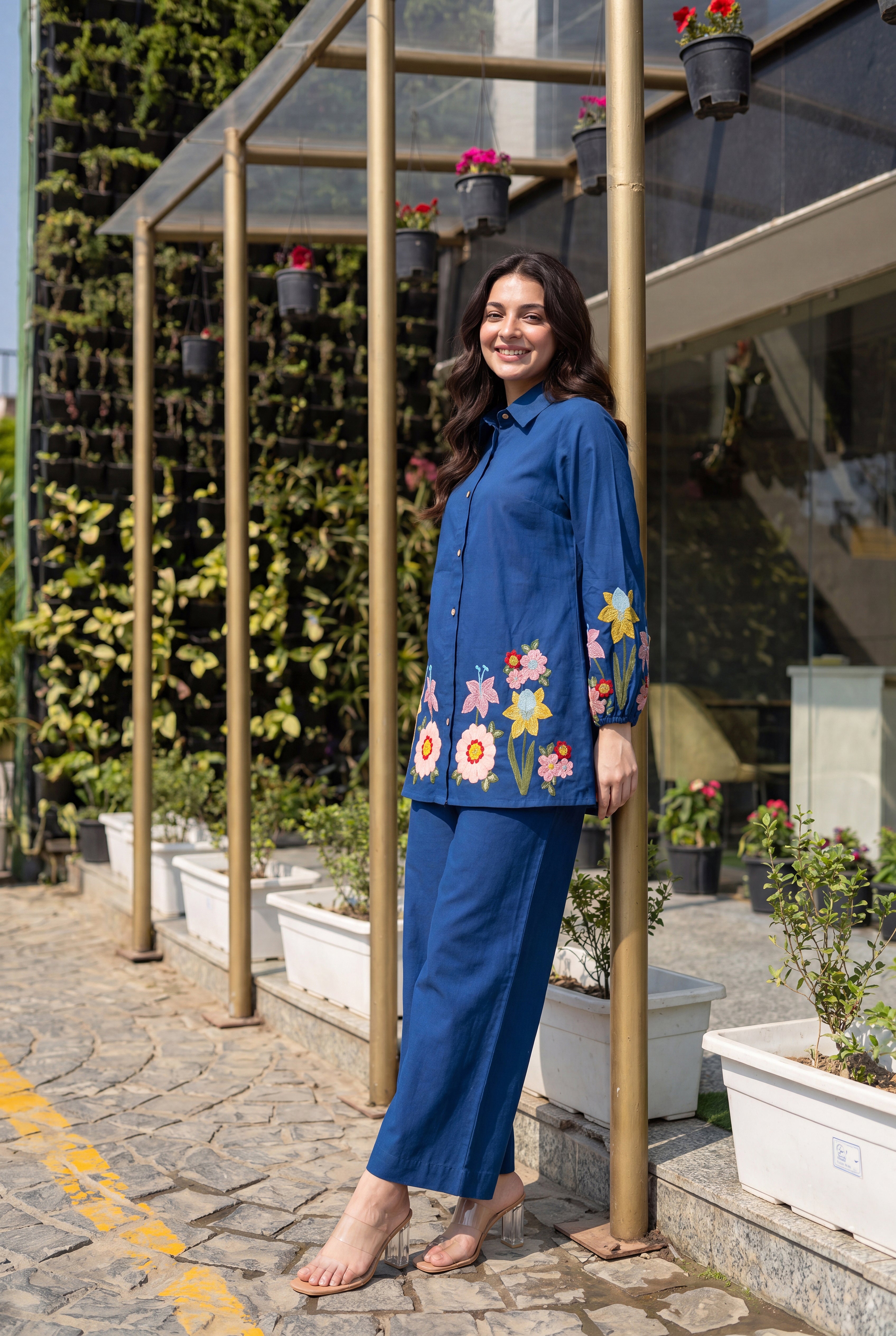 Indigo Garden Co-Ord Set
