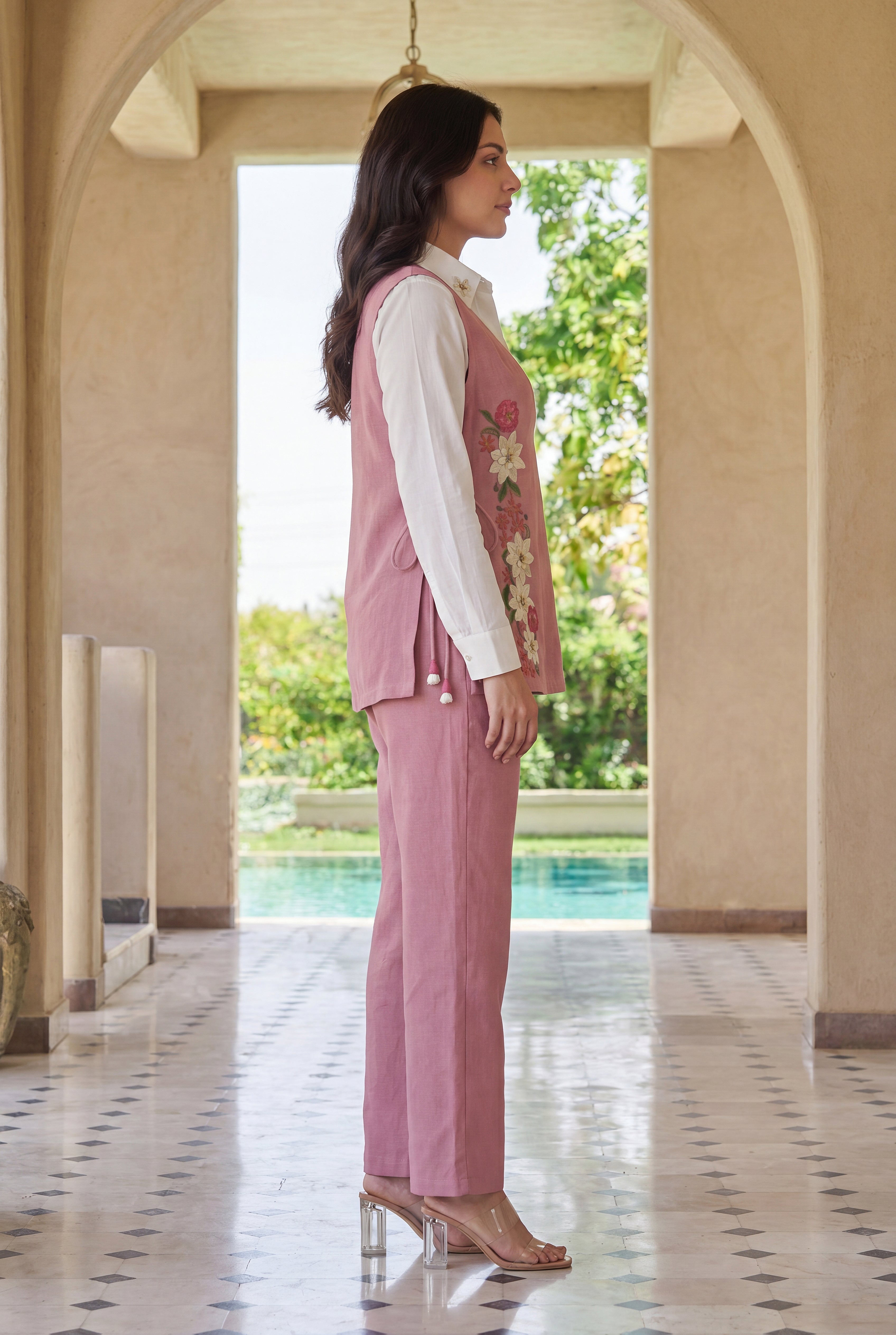 Blush Layered Co-Ord Set