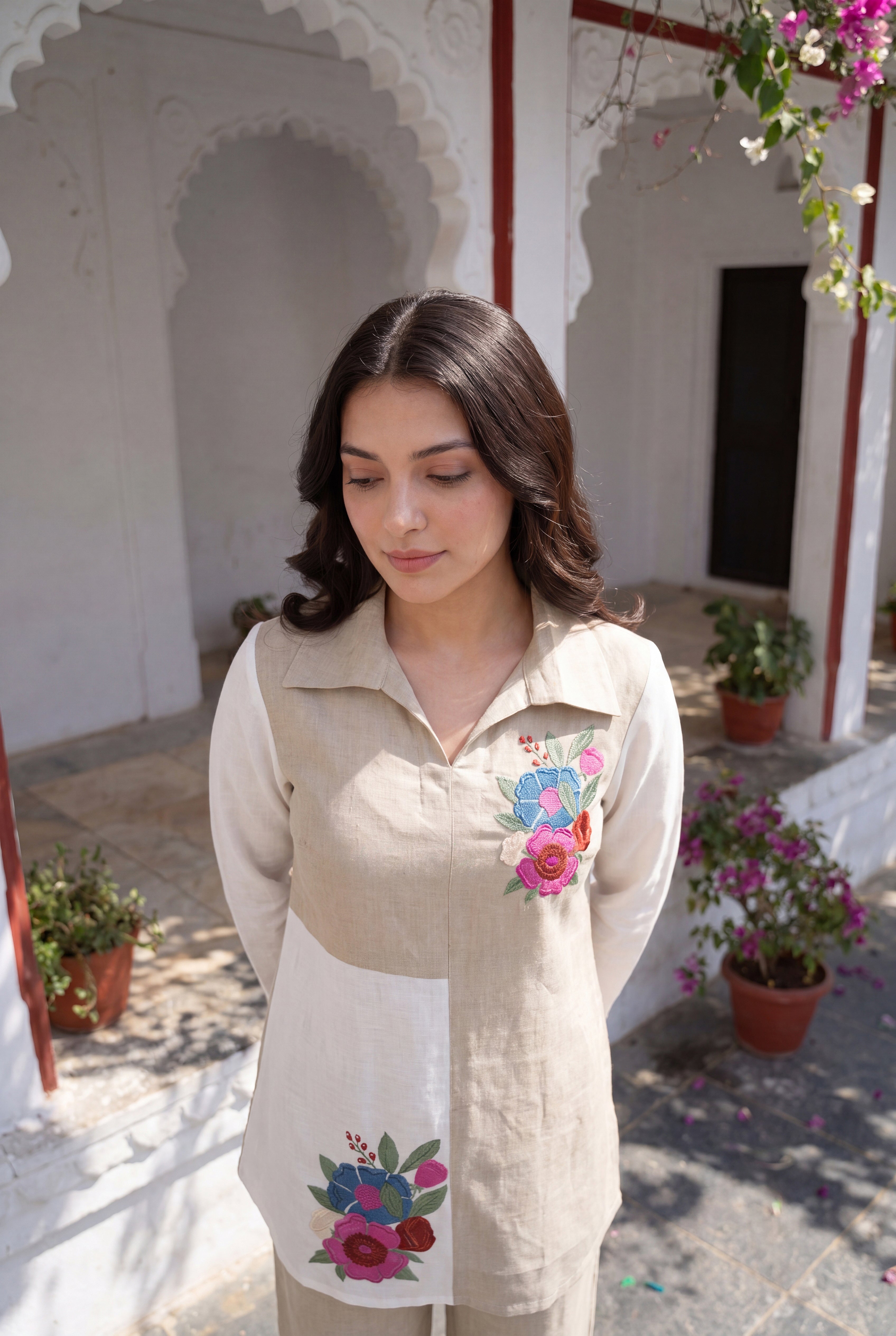 Linen Bloom Co-Ord Set