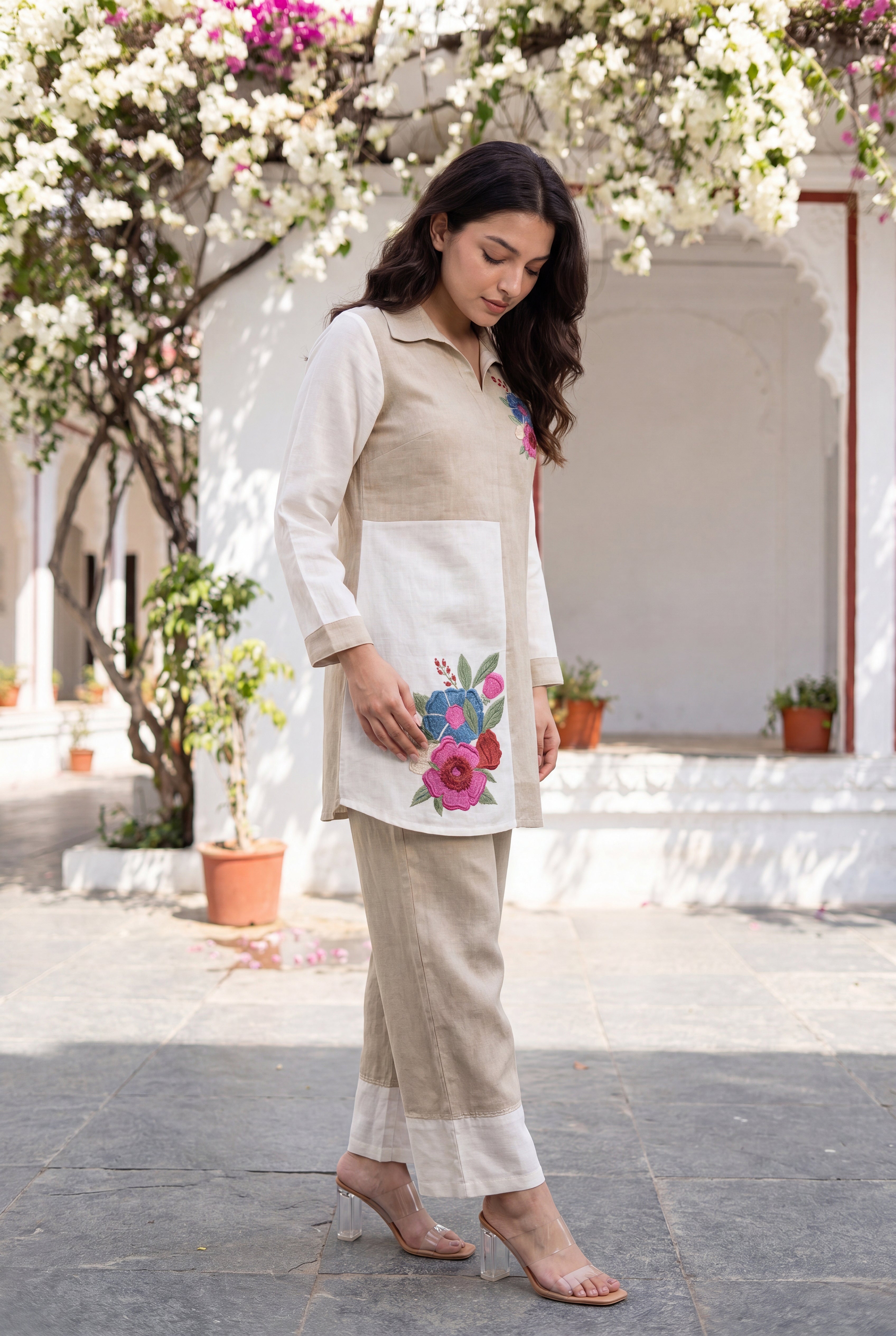 Linen Bloom Co-Ord Set