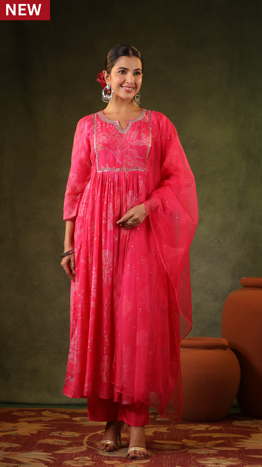 Regal Rose Pink Suit Set