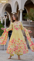 Sunlit Blossom Cotton Suit Set