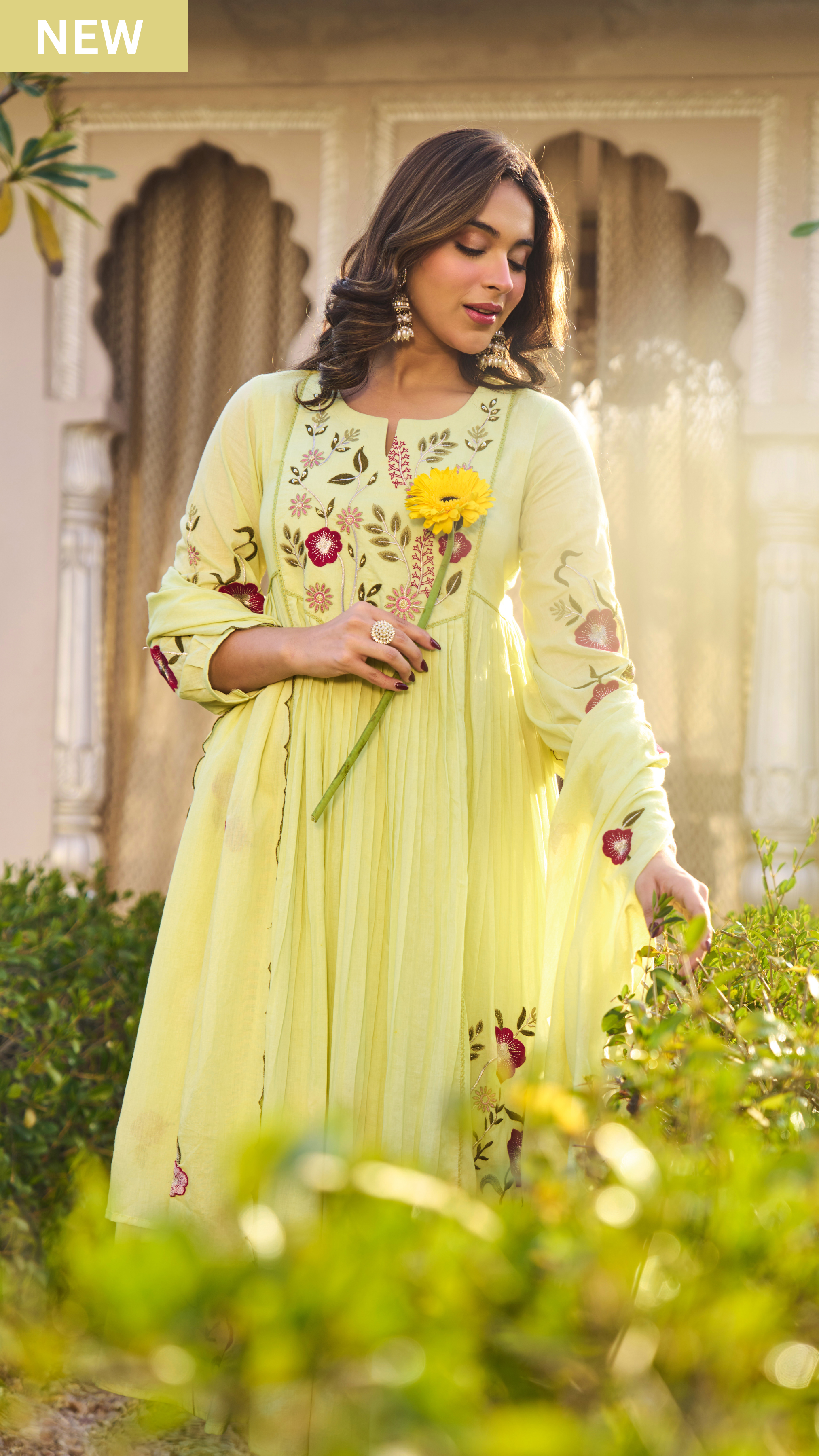 Lime Whisper Suit Set