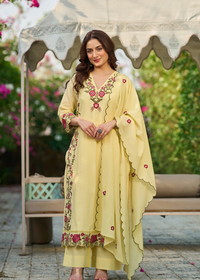 Lemon Petal Suit Set