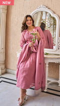 Blush Petal Elegance Suit Set
