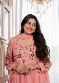 Peach Muse Suit Set