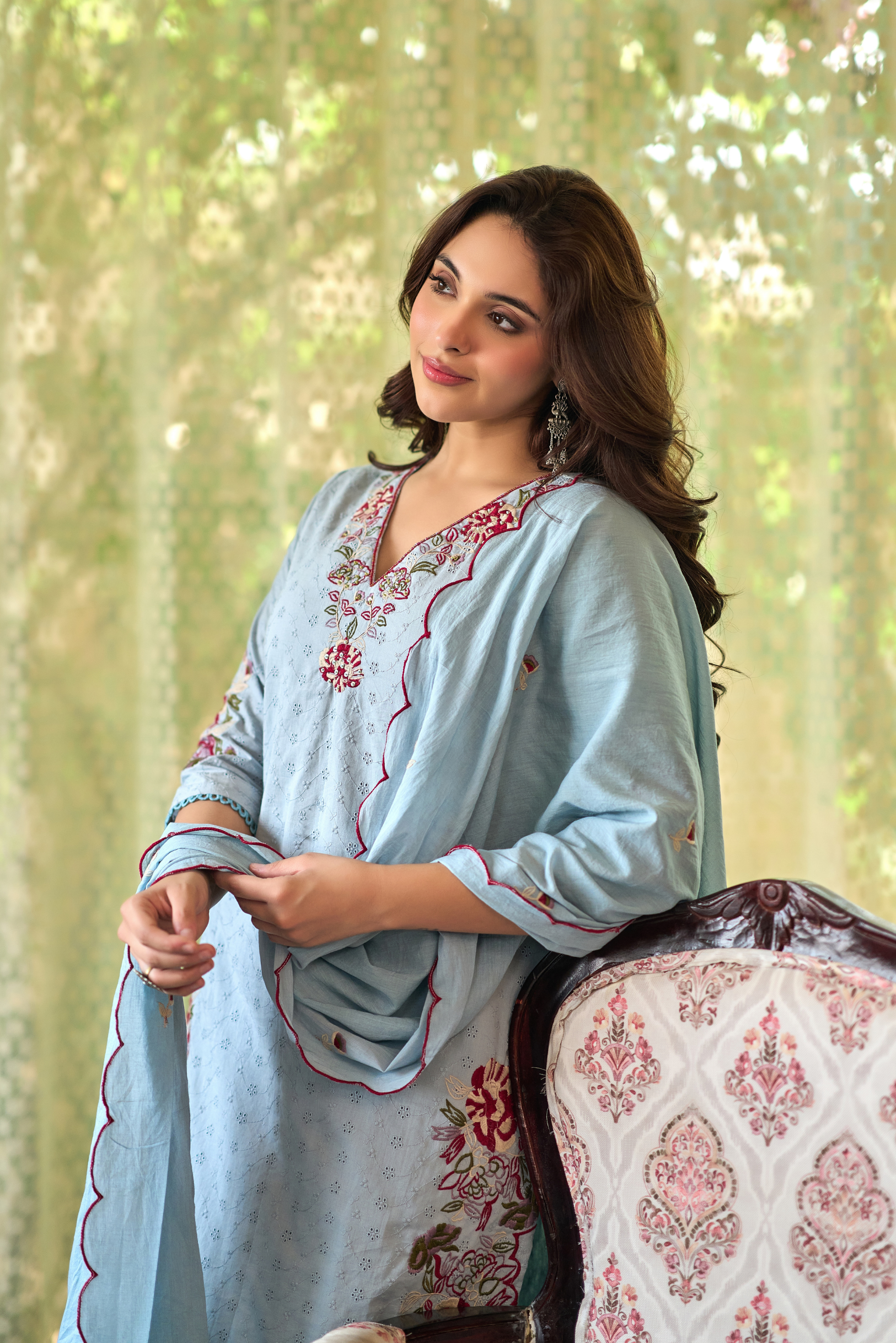 Floral Whisper Suit Set