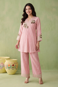 Blush Floral Co-Ord Set