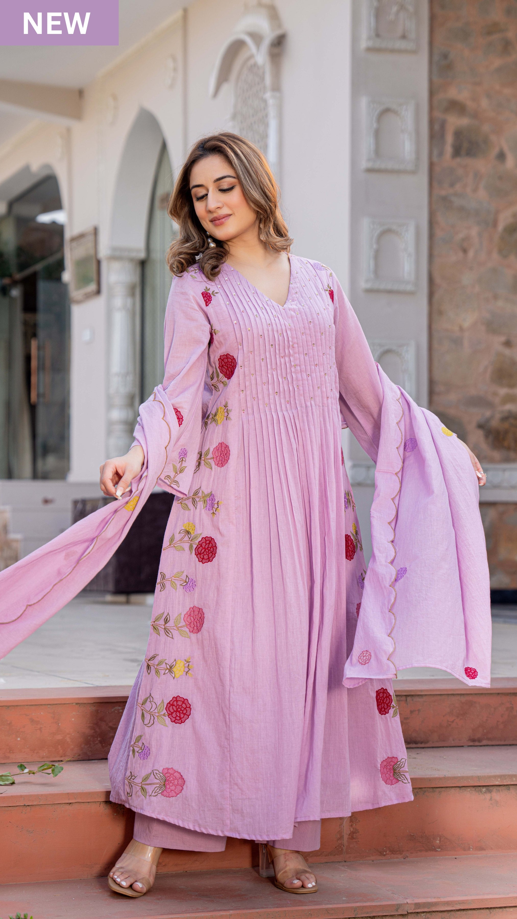 Blooming Rose Suit Set