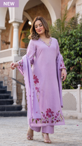 Lilac Blossom Suit Set