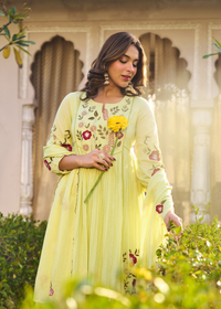 Lime Whisper Suit Set