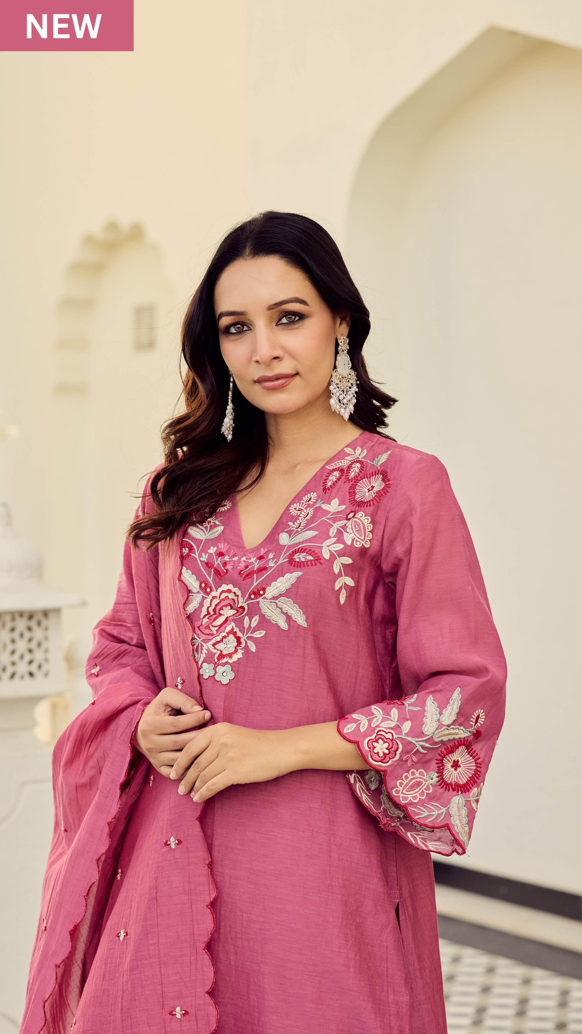 Rose Blush Bloom Suit Set