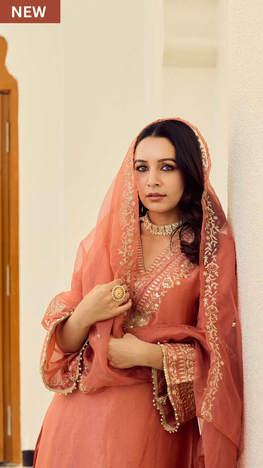 Blush Coral Suit Set