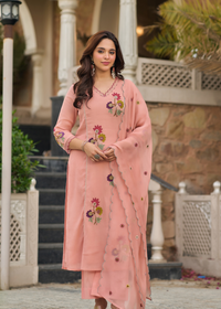 Peach Blush Suit Set
