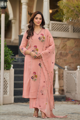 Peach Blush Suit Set