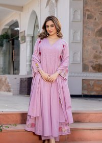 Blooming Rose Kurta Set