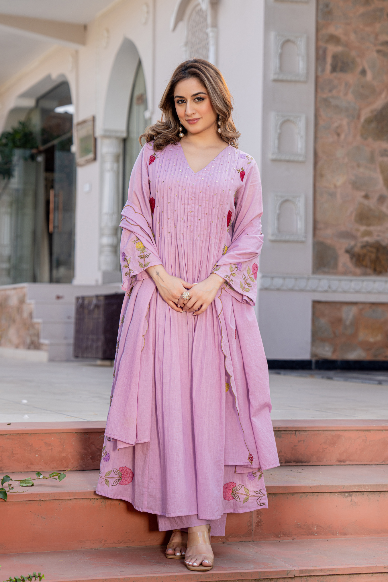 Blooming Rose Suit Set