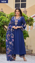 Midnight Bloom Ensemble Suit Set