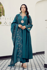 Ocean Grace Chanderi Kurta Set