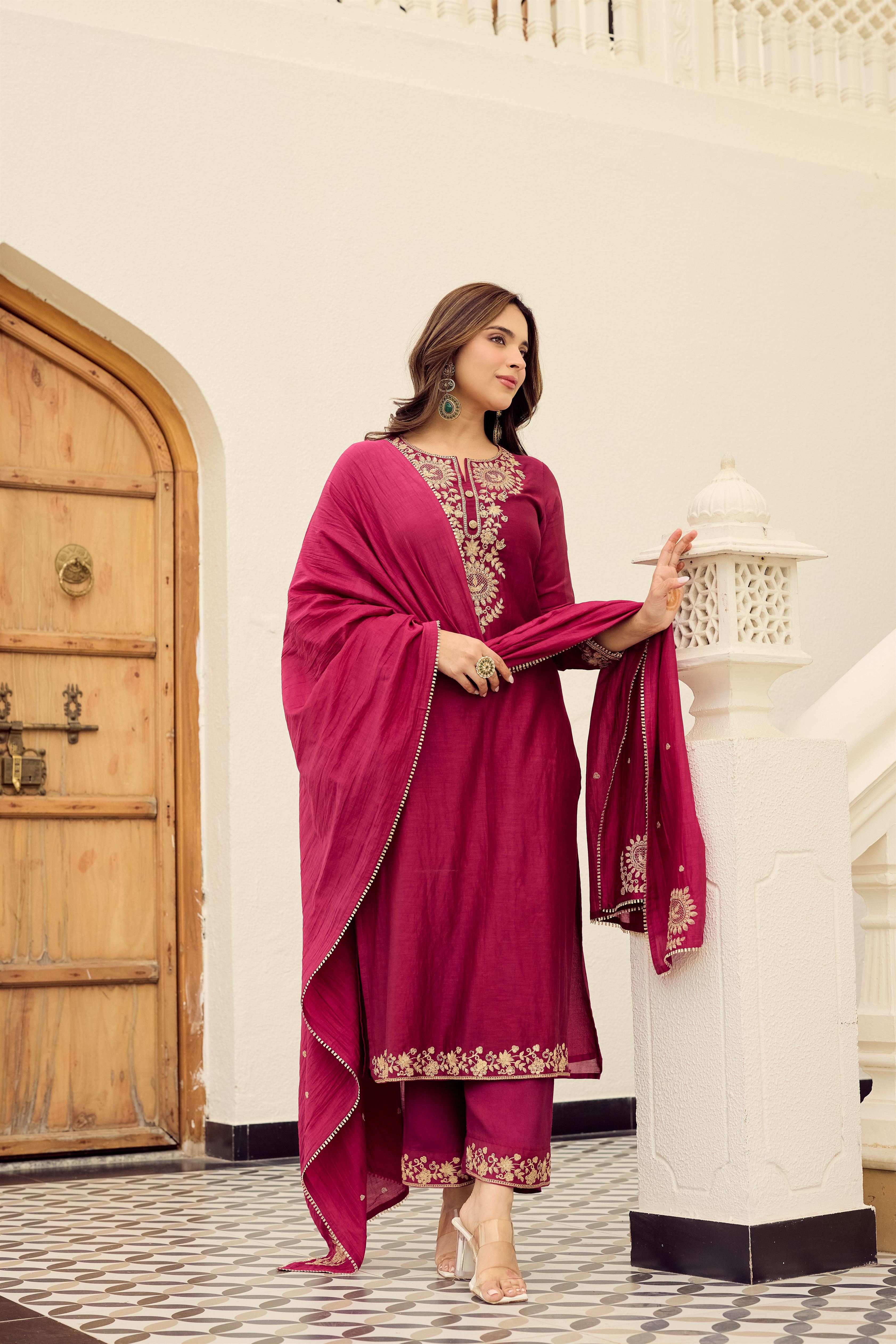 Crimson Grace Suit Set