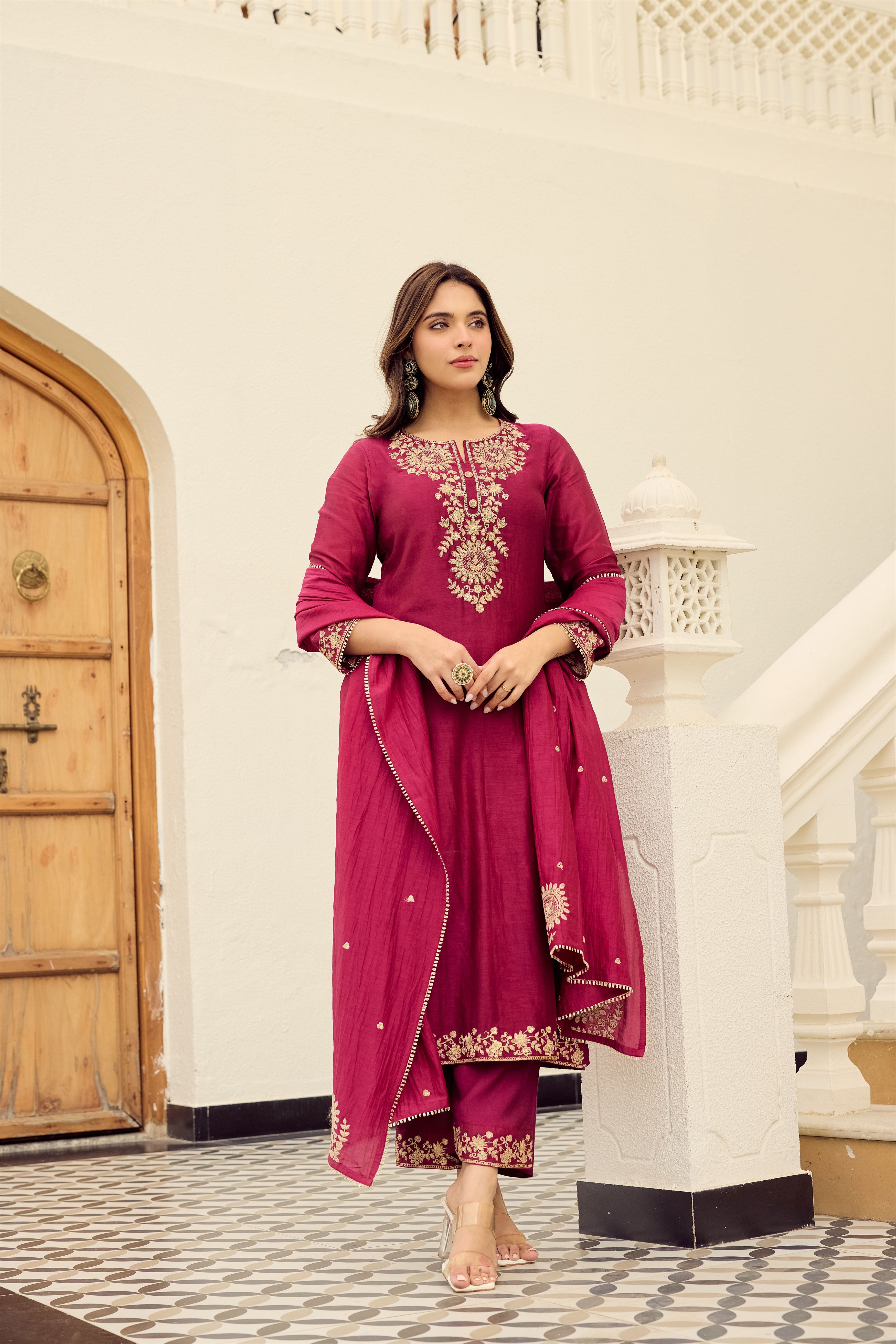 Crimson Grace Suit Set