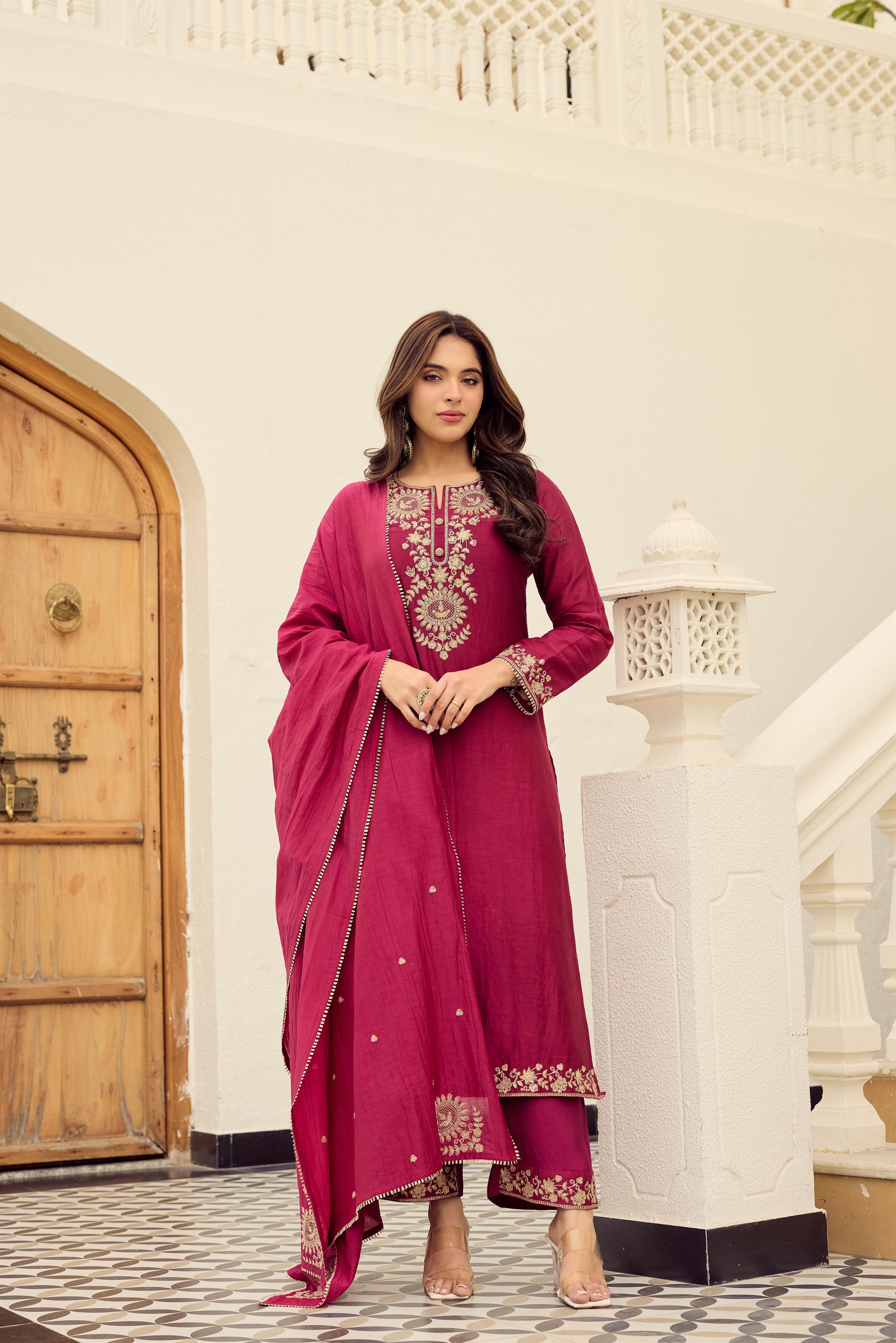 Crimson Grace Suit Set