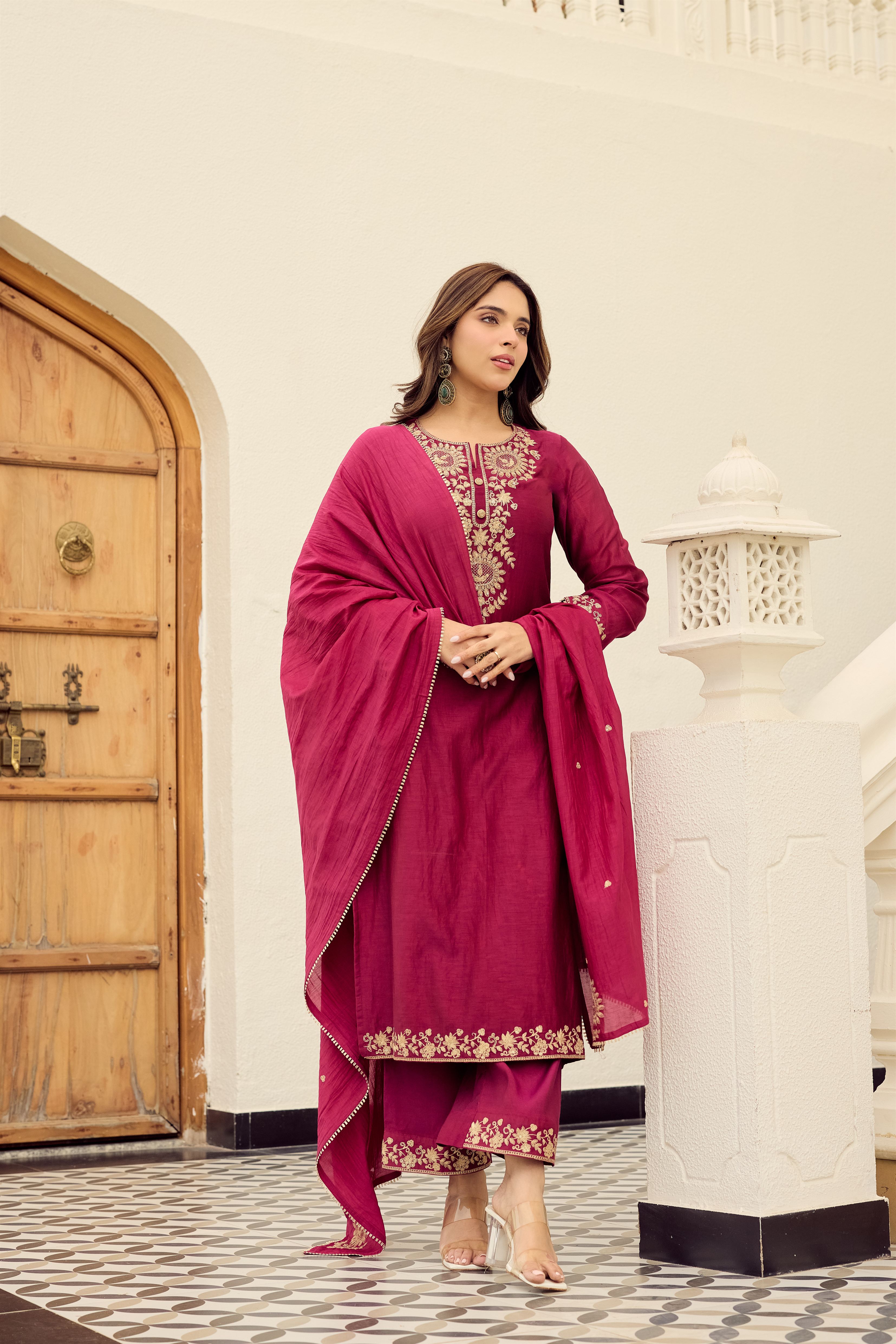 Crimson Grace Suit Set