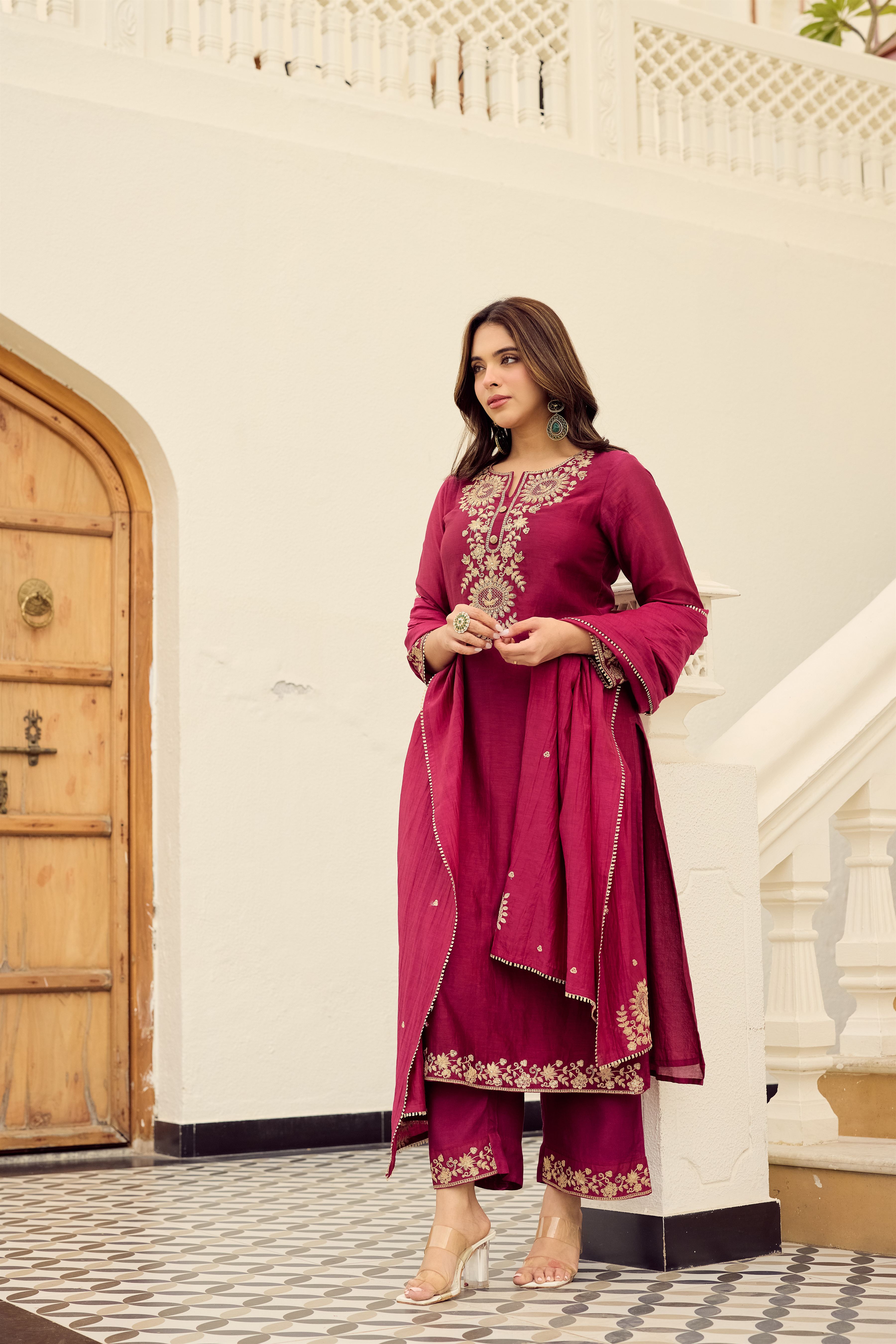 Crimson Grace Suit Set