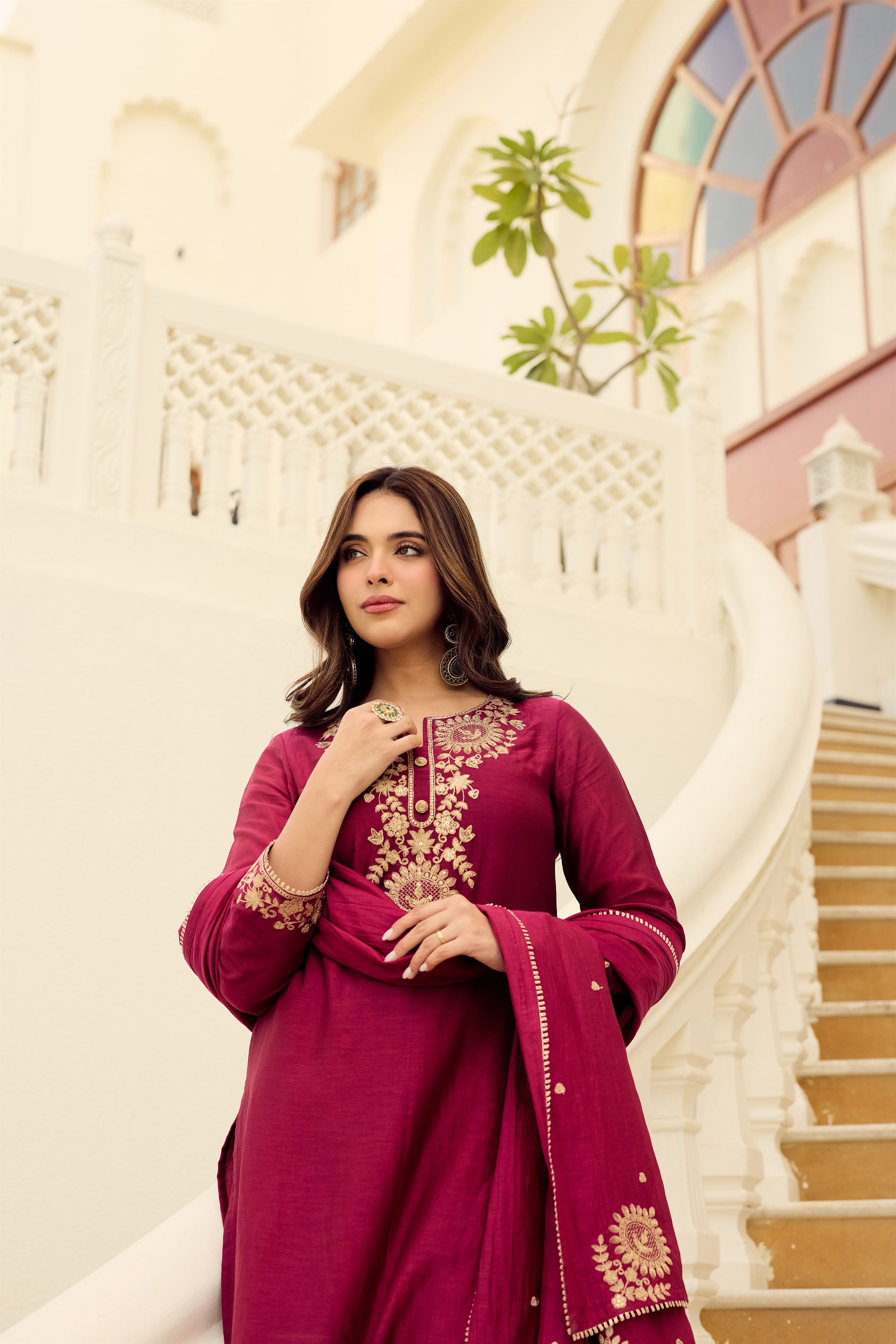 Crimson Grace Suit Set