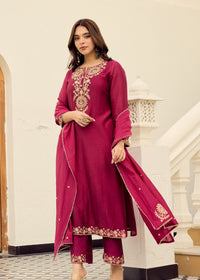 Crimson Grace Kurta Set