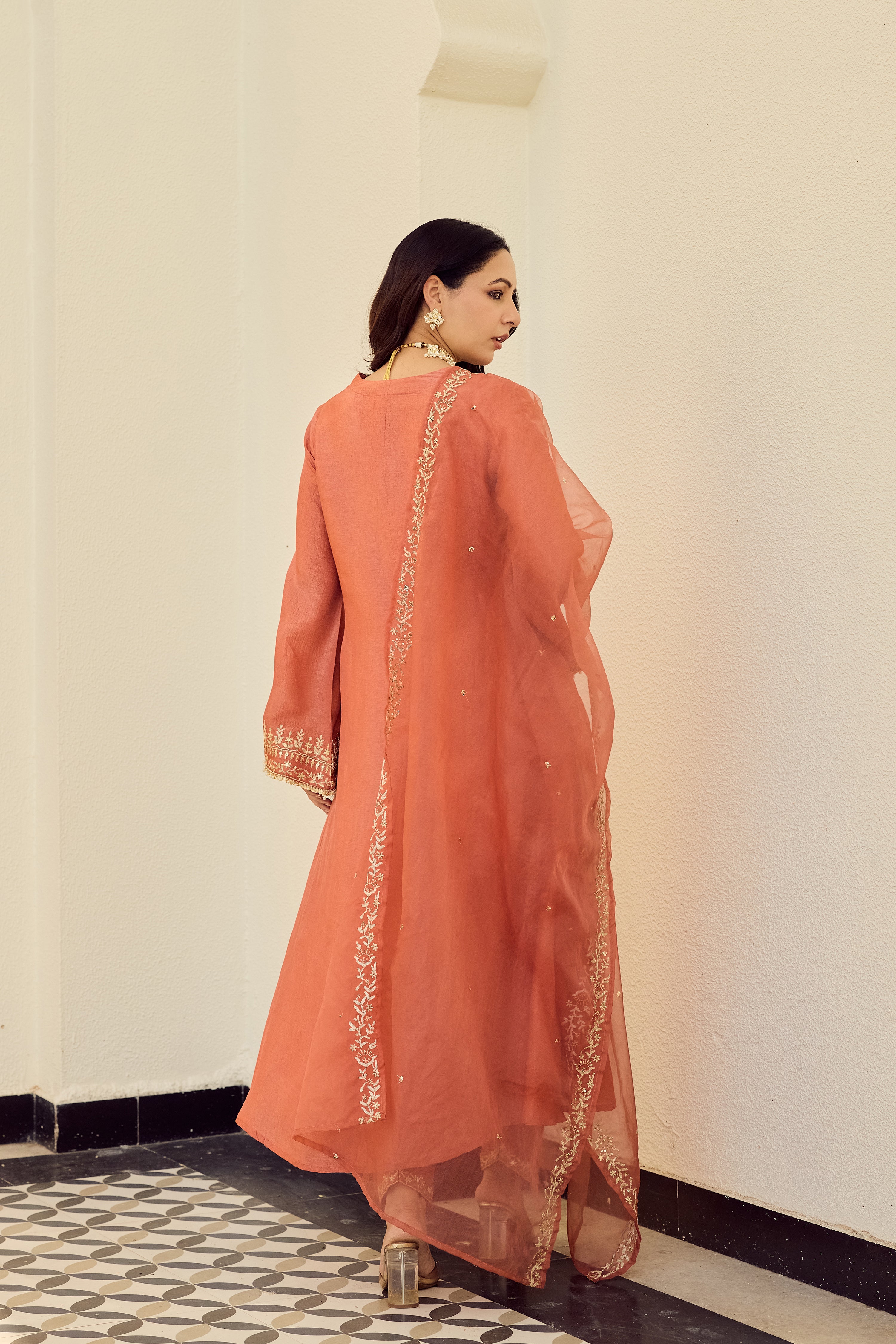 Blush Coral Suit Set