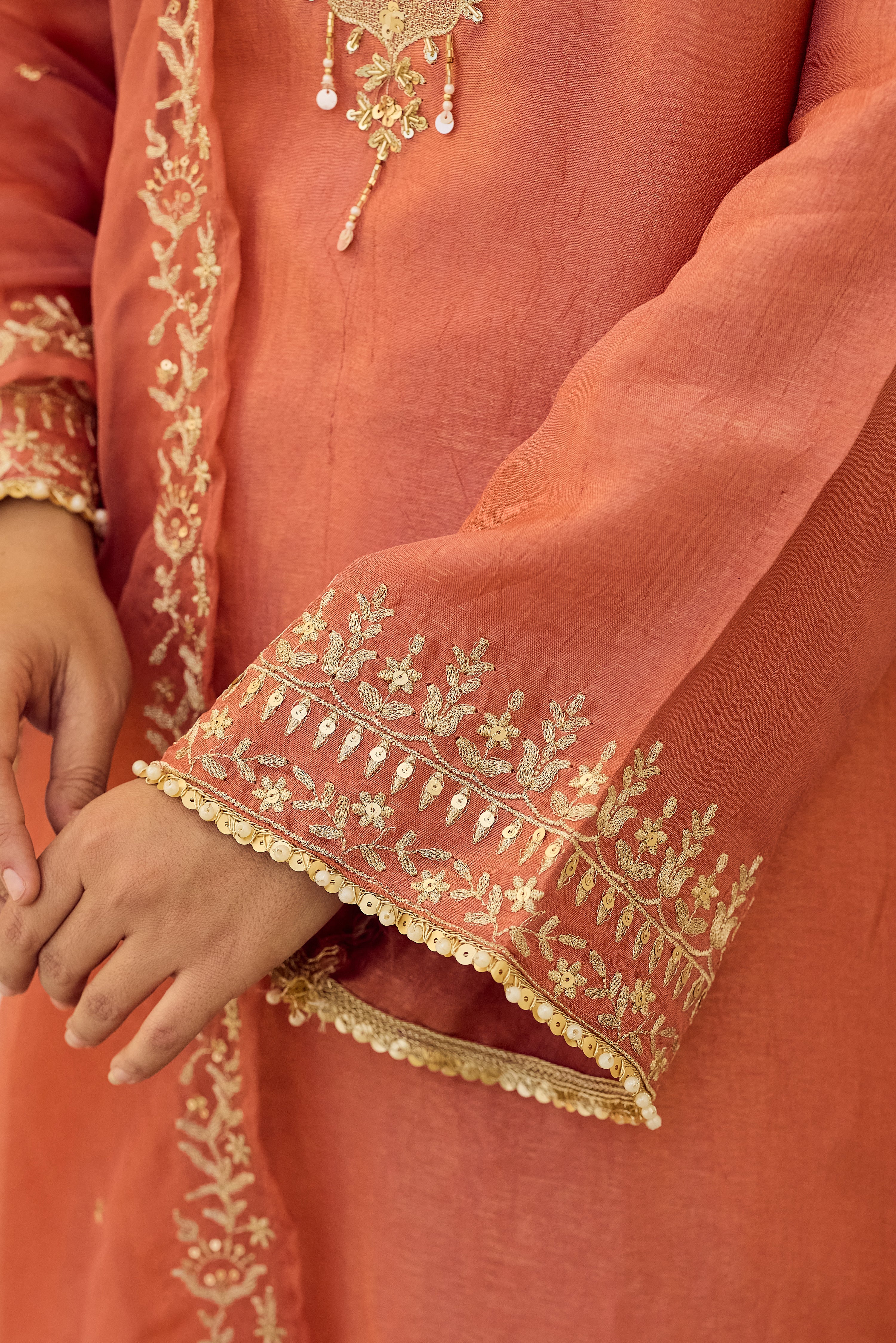 Blush Coral Suit Set