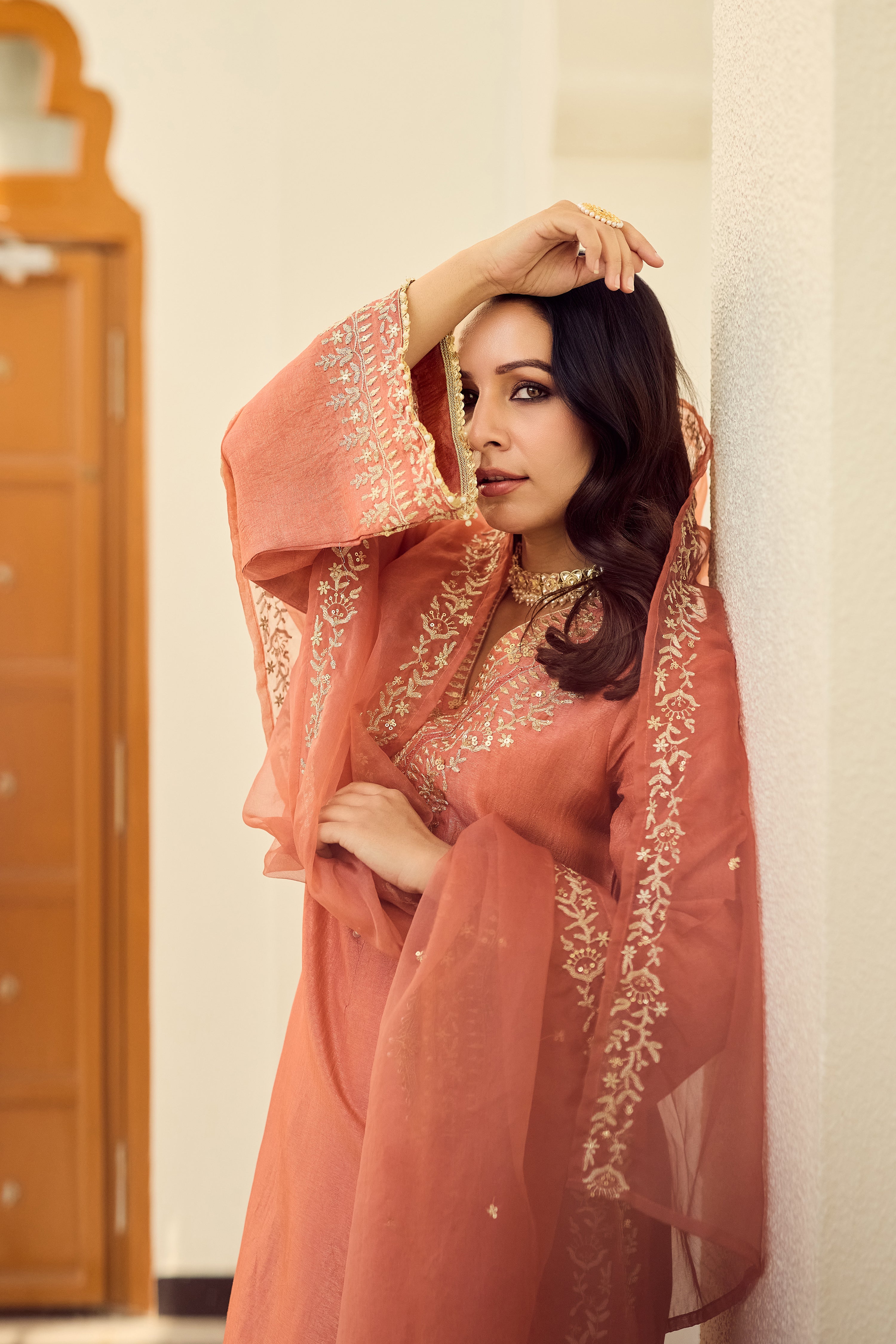 Blush Coral Suit Set