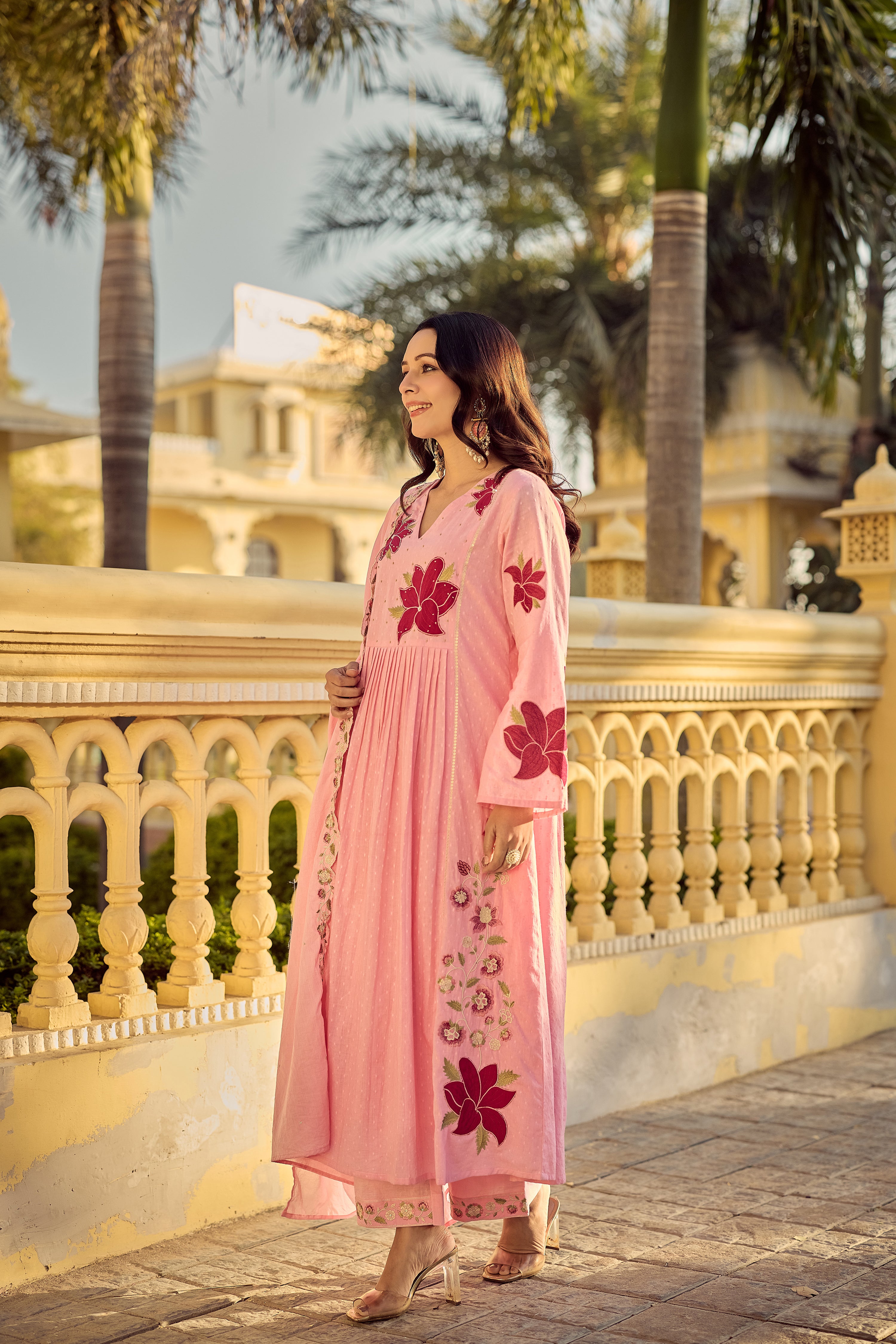 Gulabi Blossom Suit Set