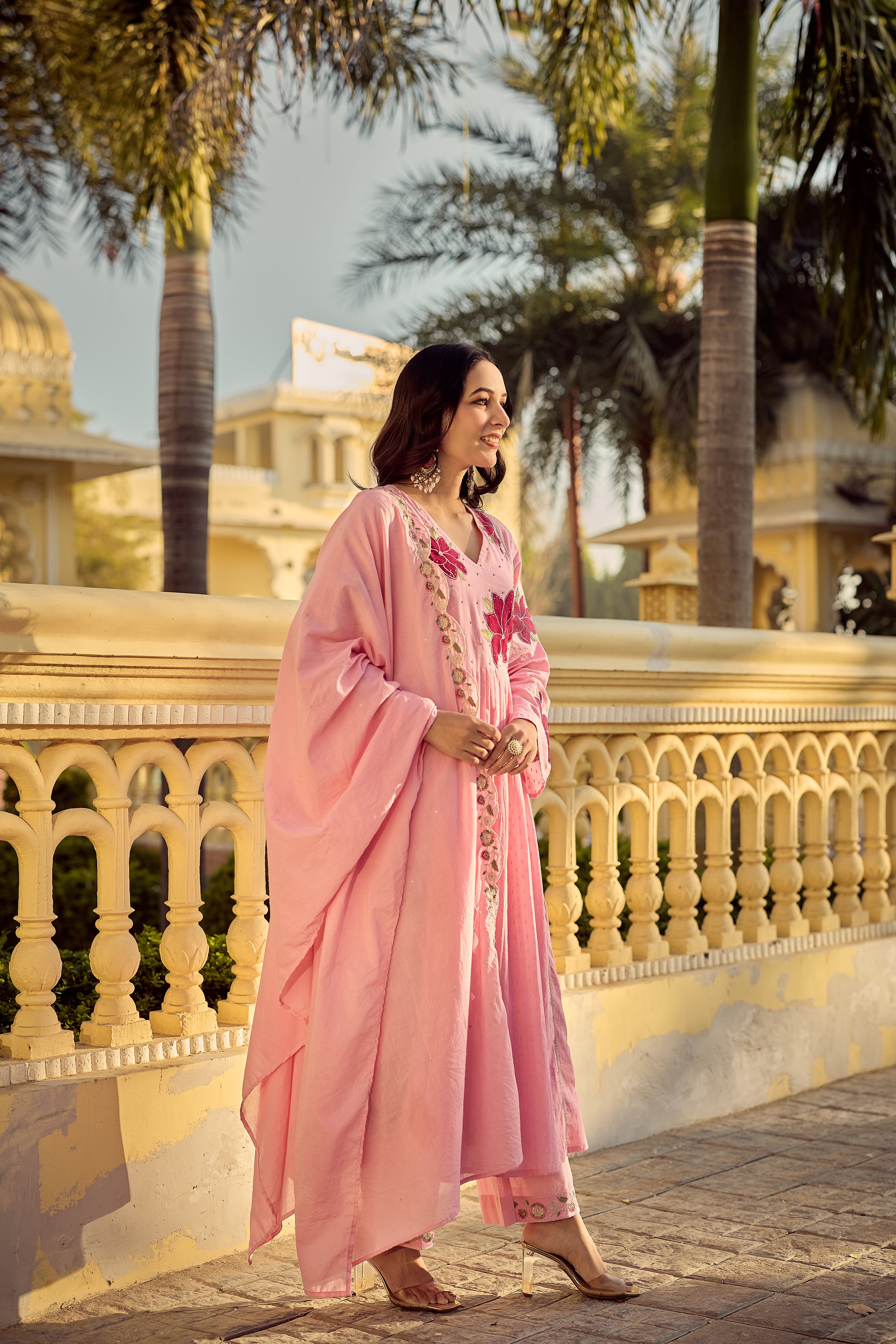 Gulabi Blossom Suit Set