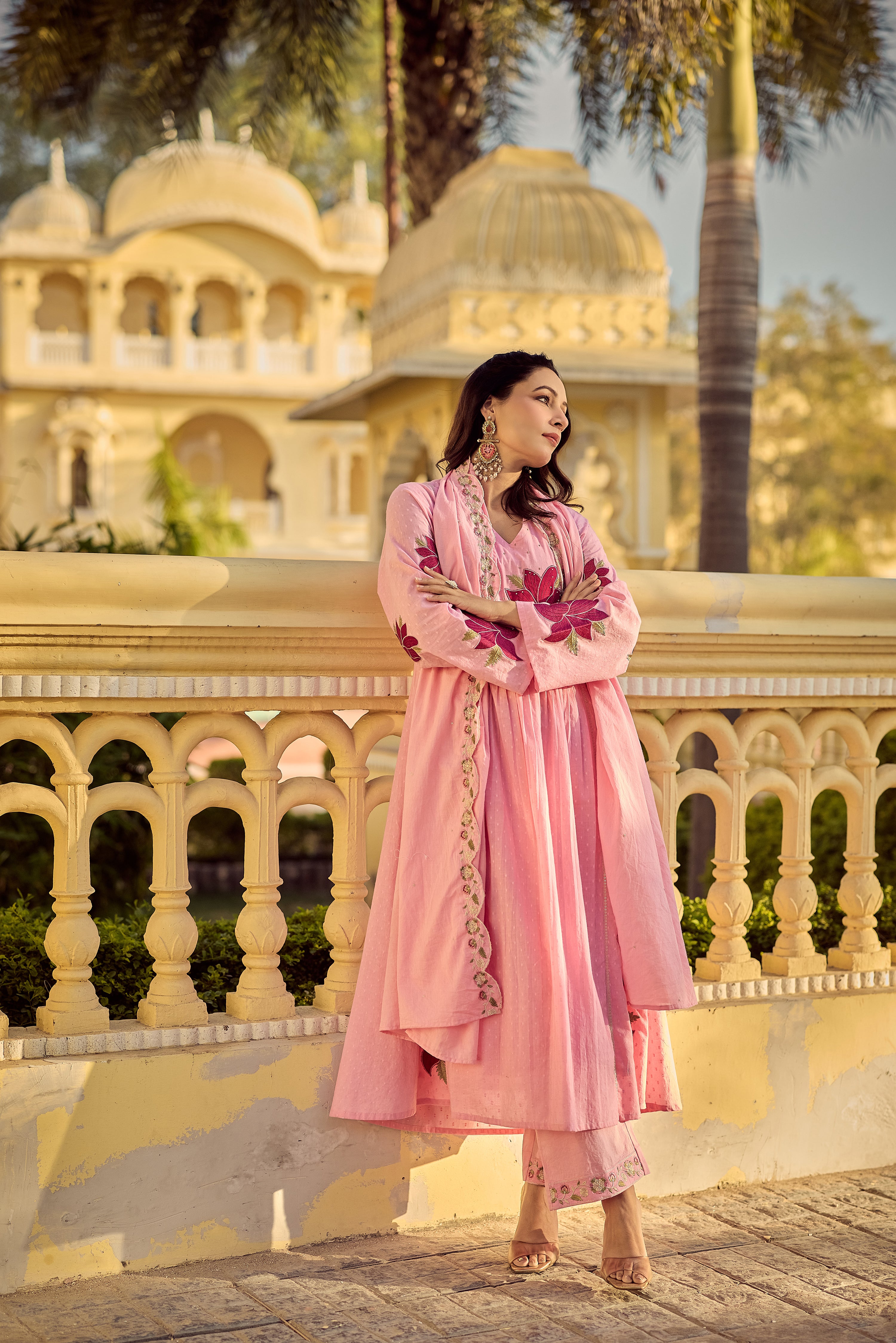 Gulabi Blossom Suit Set